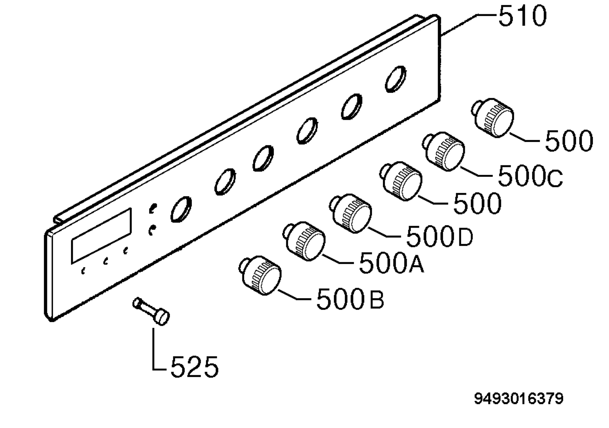 Command panel 037