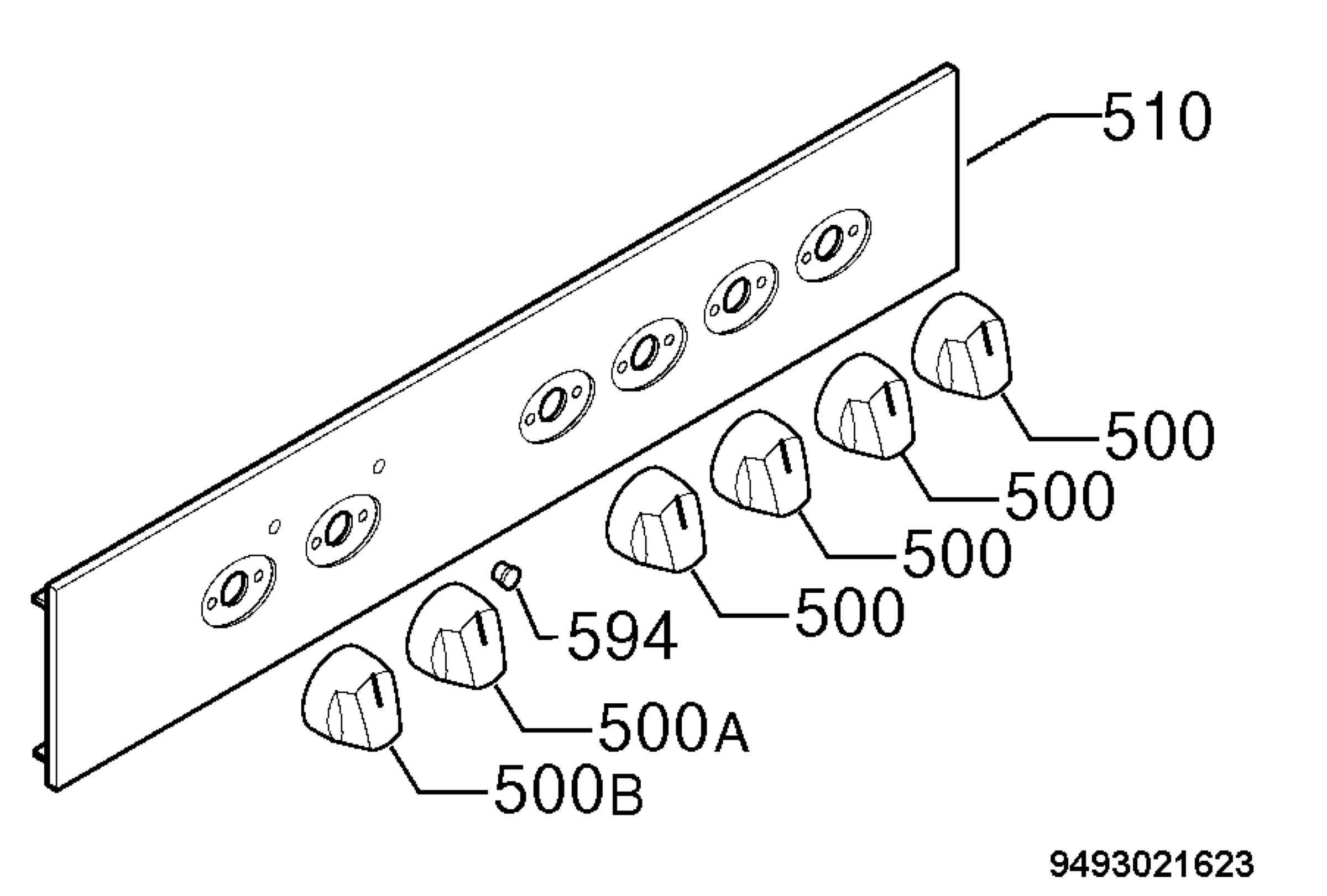 Command panel 037