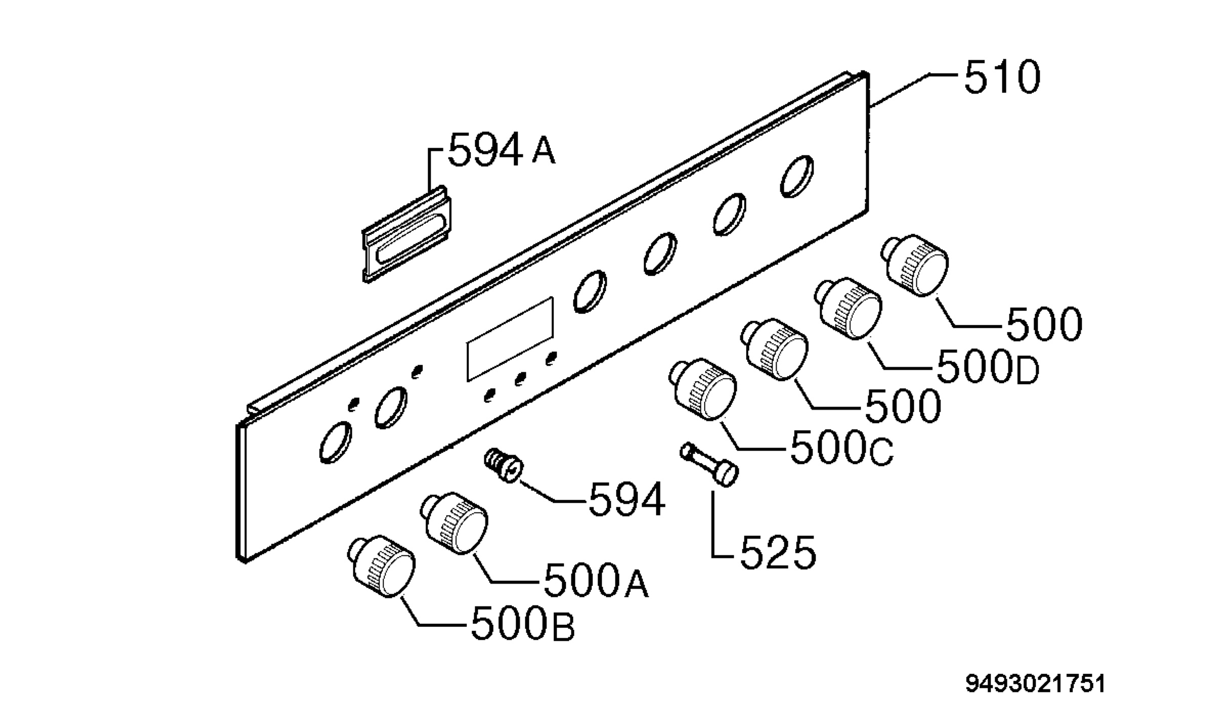 Command panel 037