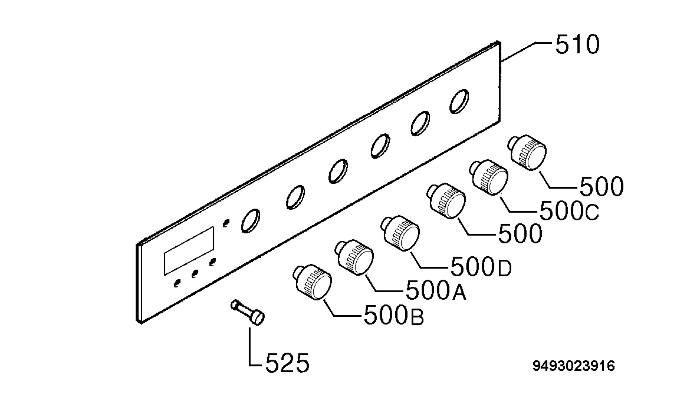 Command panel 037