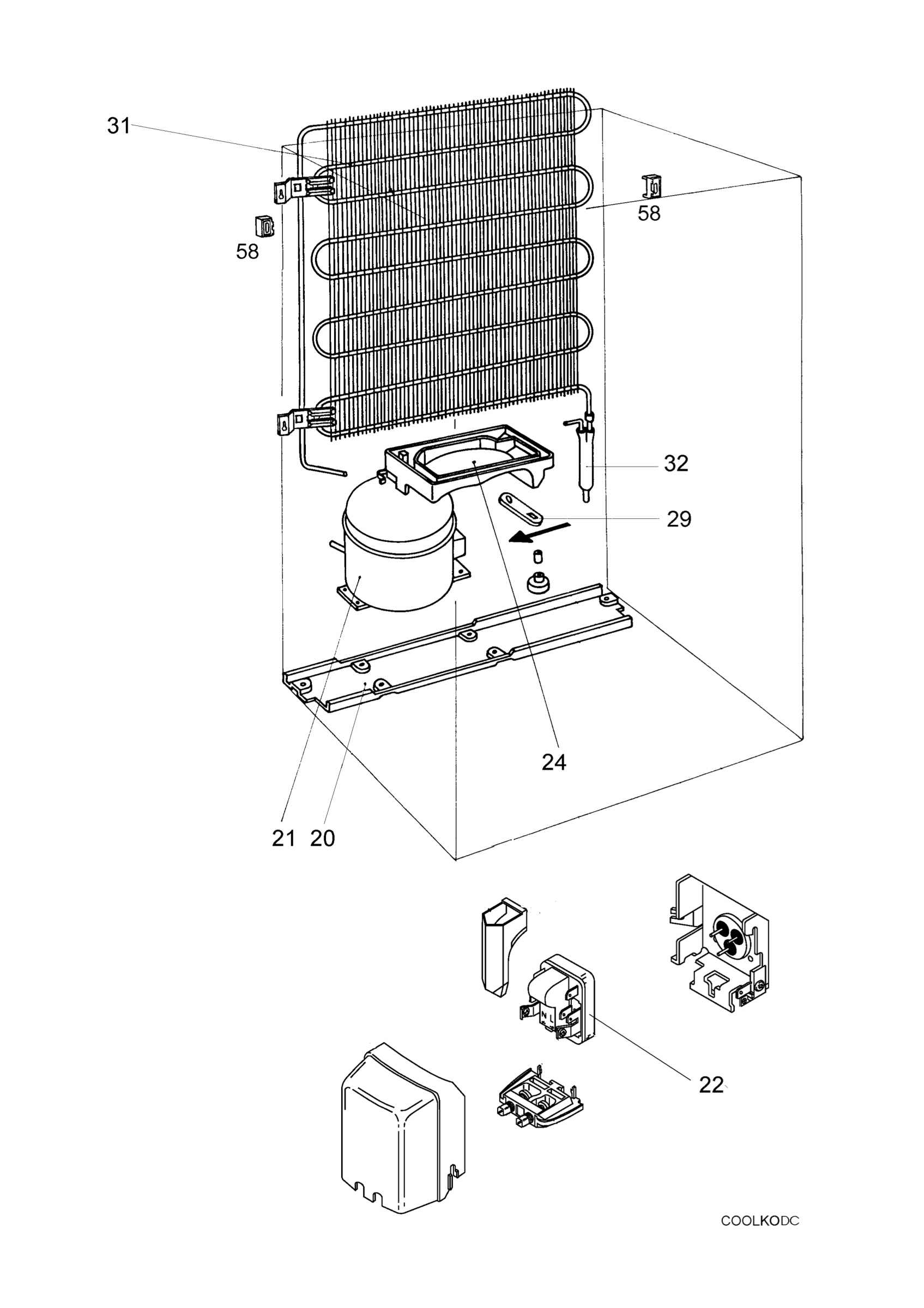 Cooling system 017