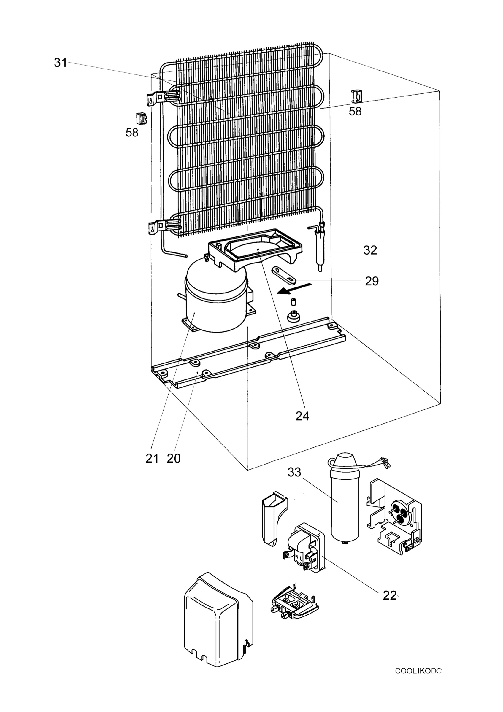 Cooling system 017