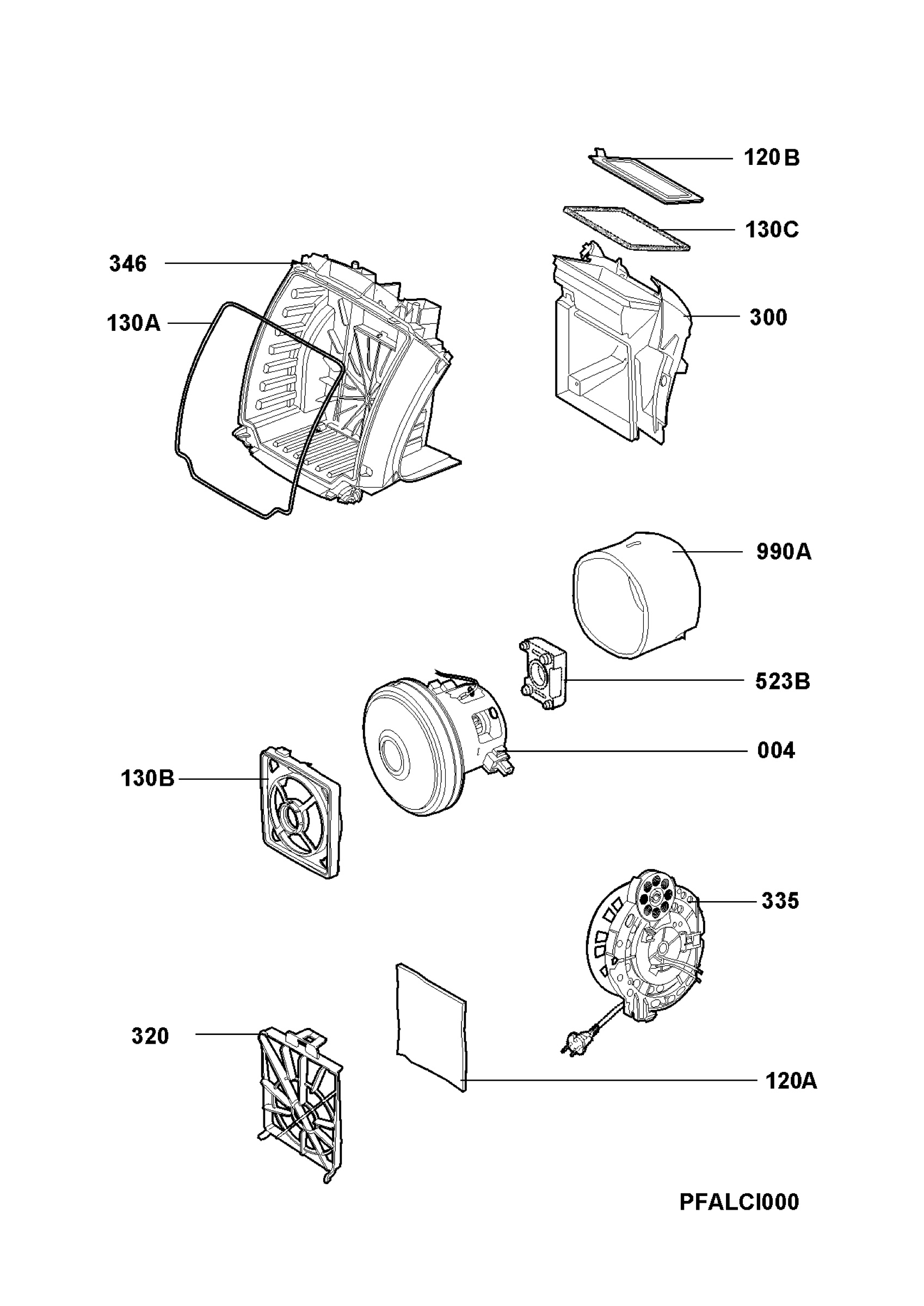 Internal parts