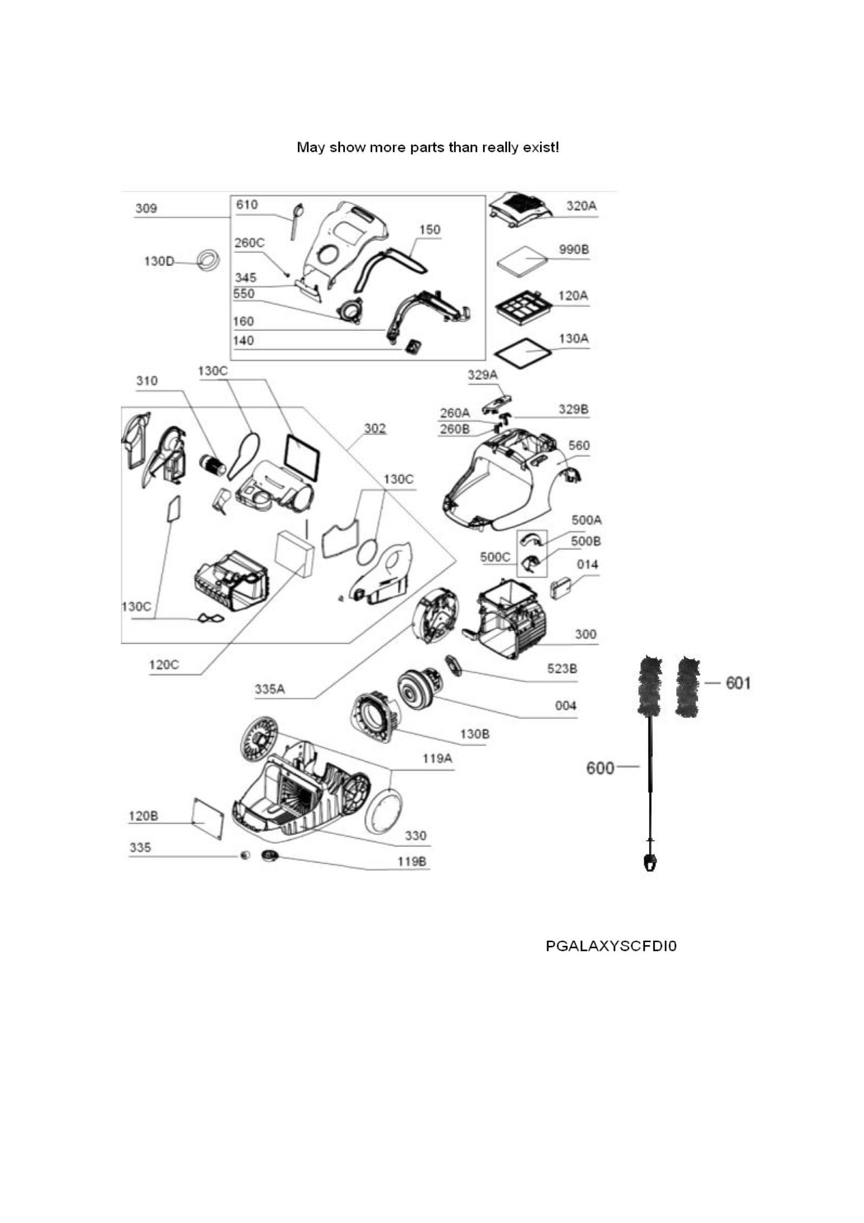 Internal parts