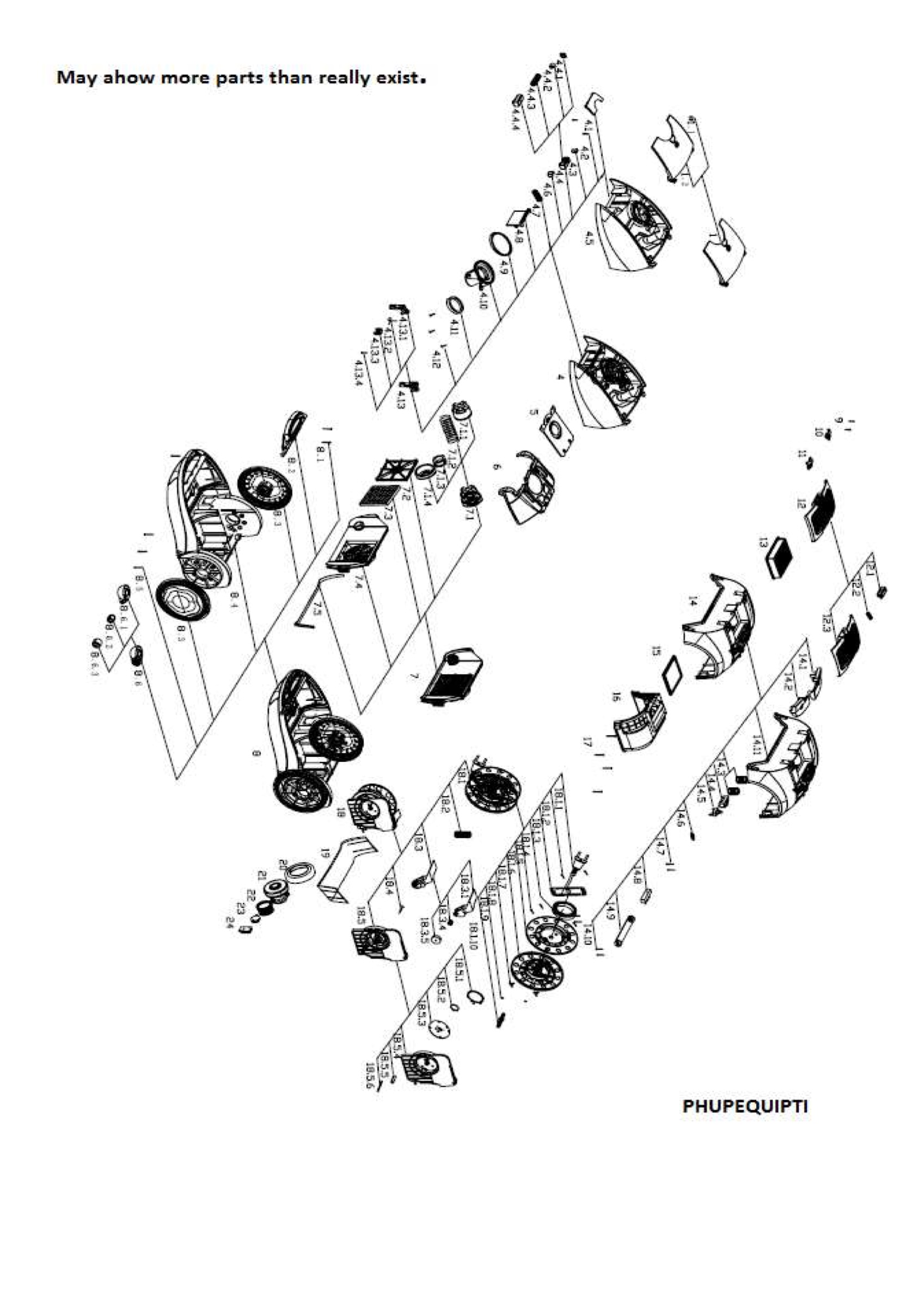 Internal parts