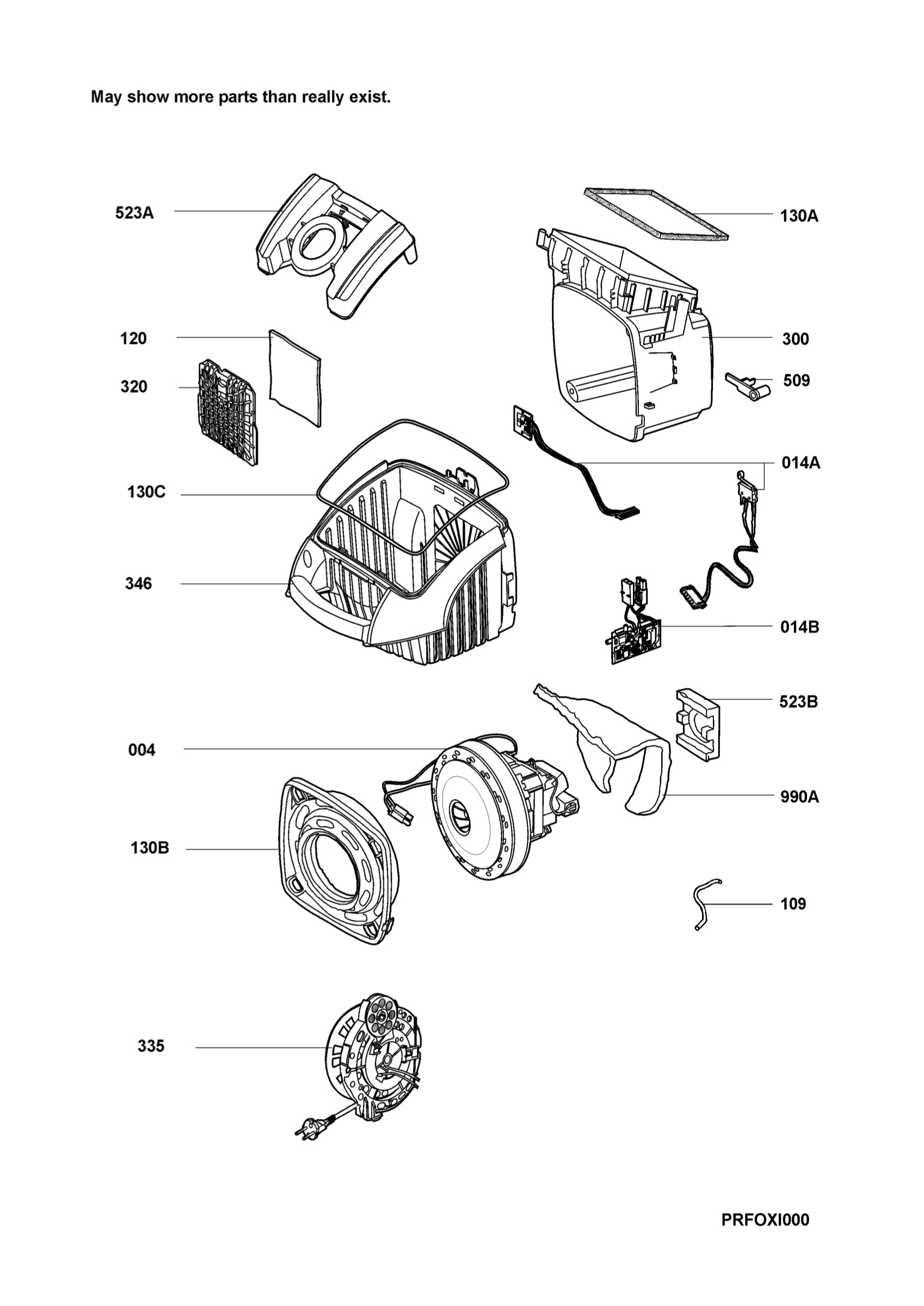 Internal parts