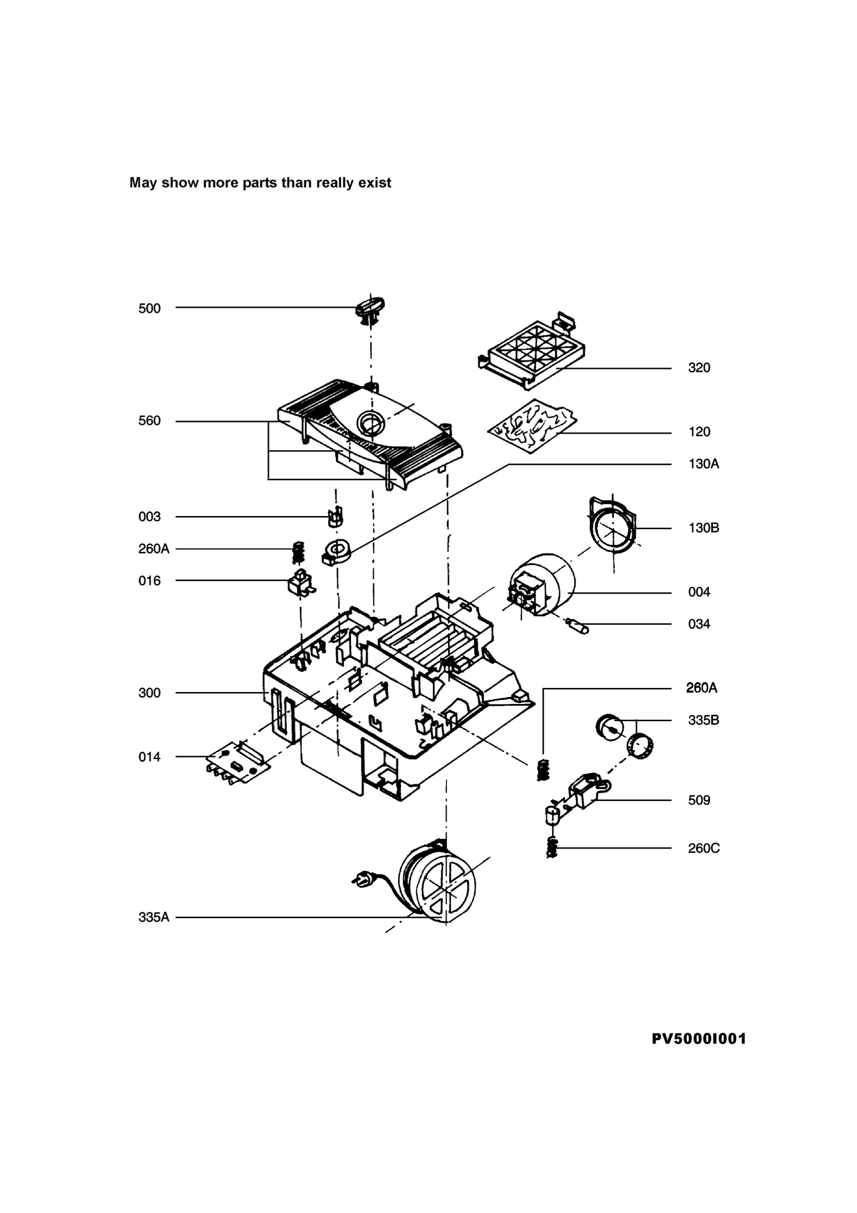 Internal parts