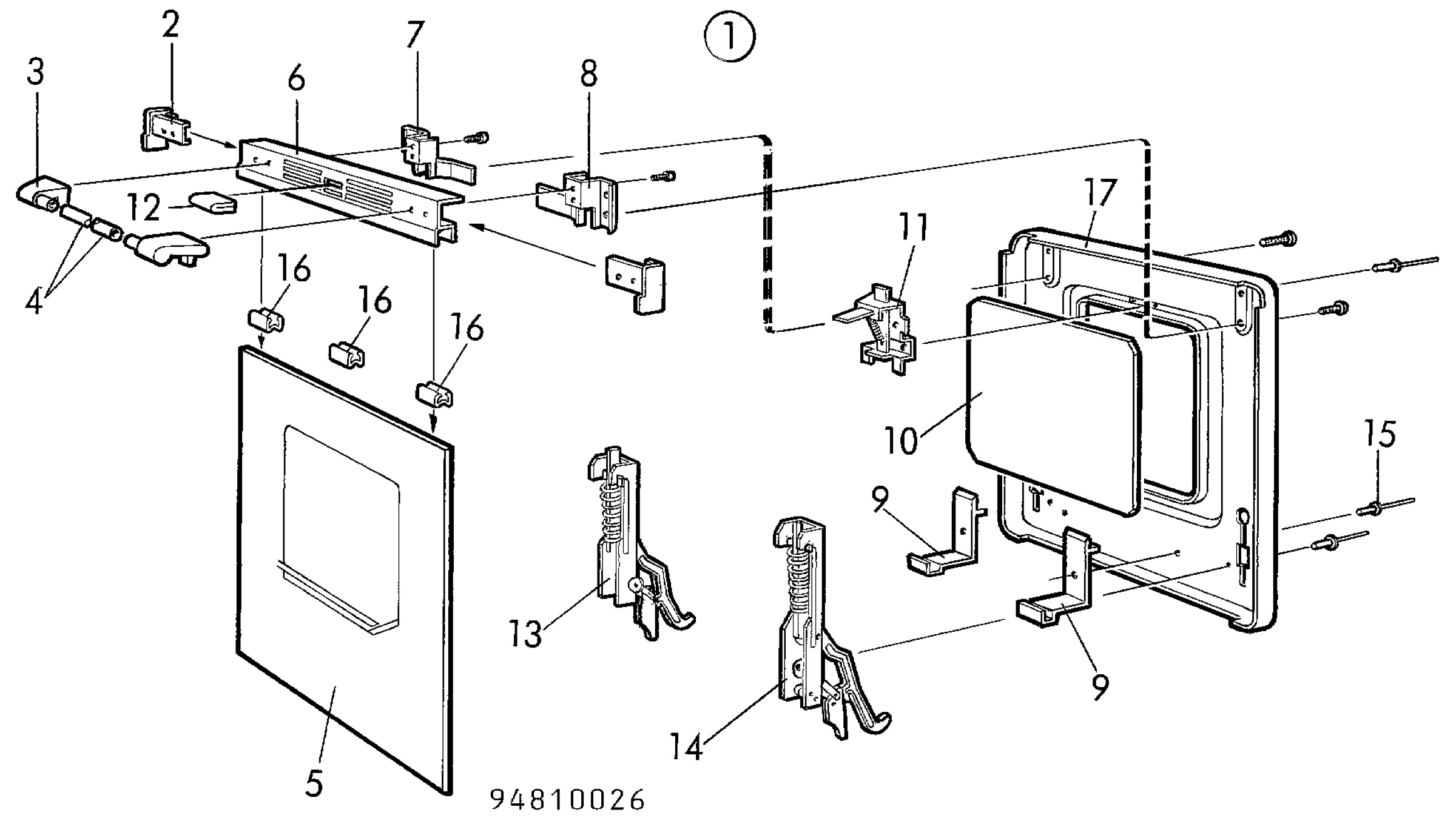 H10 Main Oven Door (large)