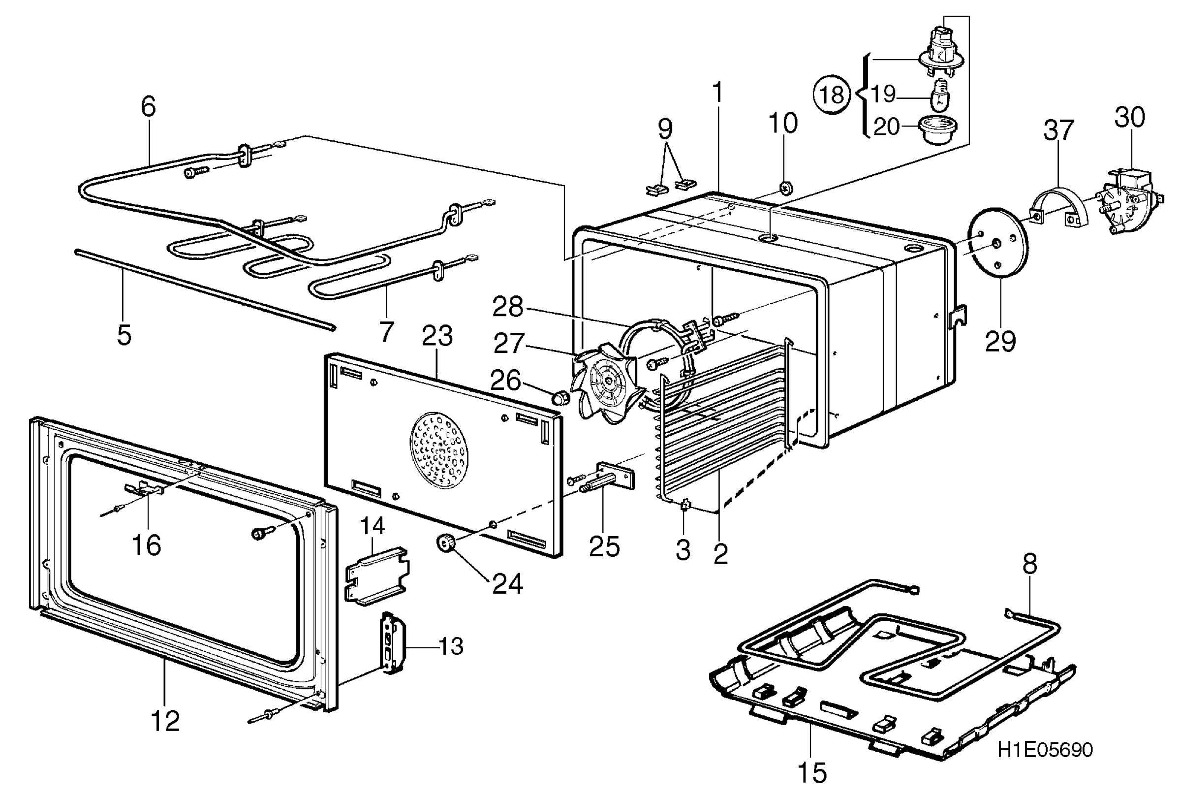 H10 Main Oven Cavity (large)