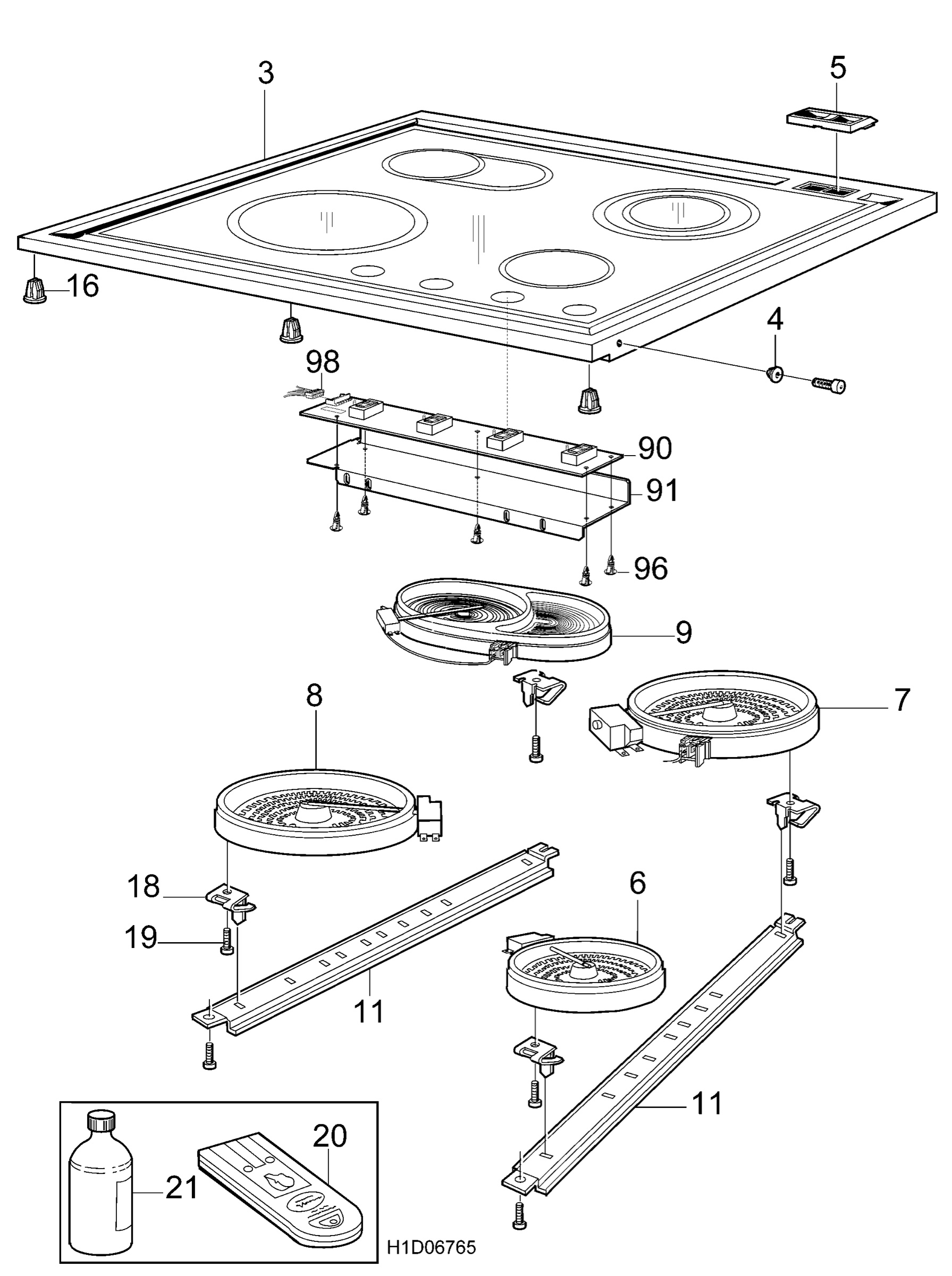 H10 Hob