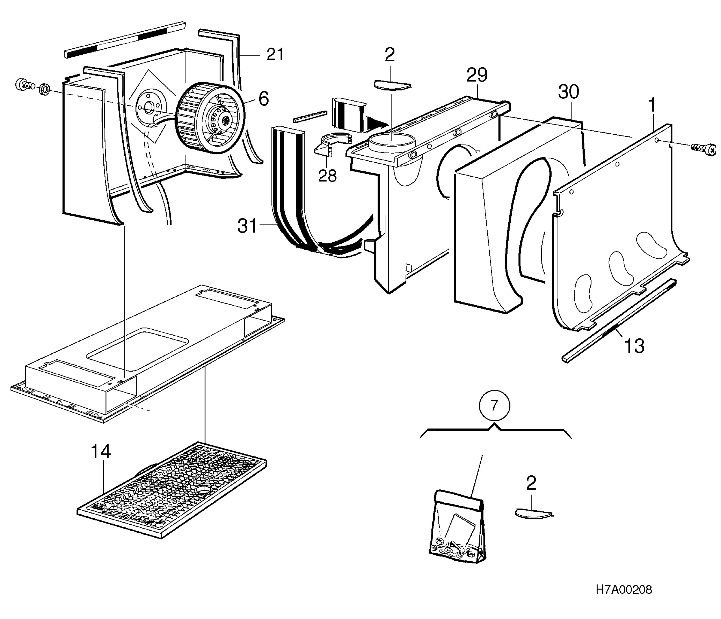 H70 FAN,https://pub-ca728c82b01b4455aa73b951df5a365b.r2.dev/Electrolux/CHASSIS, MOUNTING KIT, USERS MANUAL A