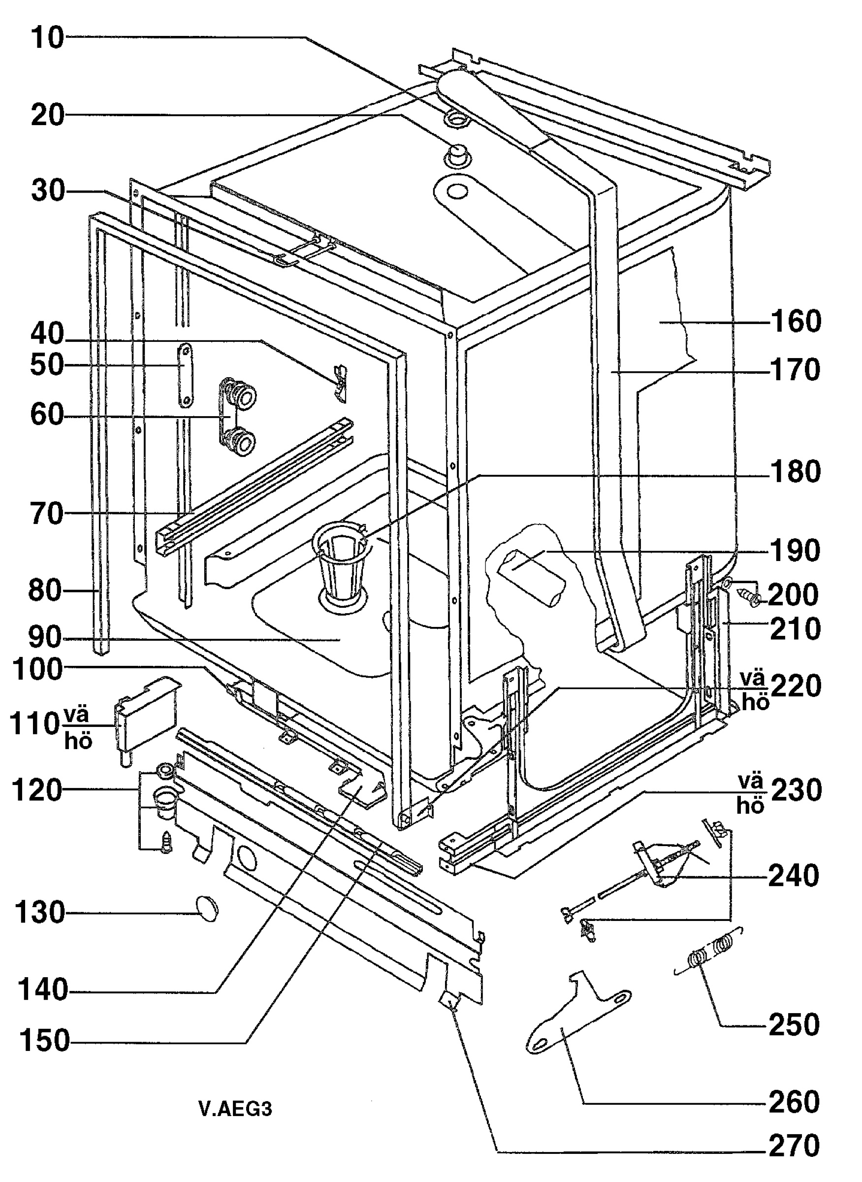 W10 Chassi,https://pub-ca728c82b01b4455aa73b951df5a365b.r2.dev/Electrolux/ strainer, top DGN M