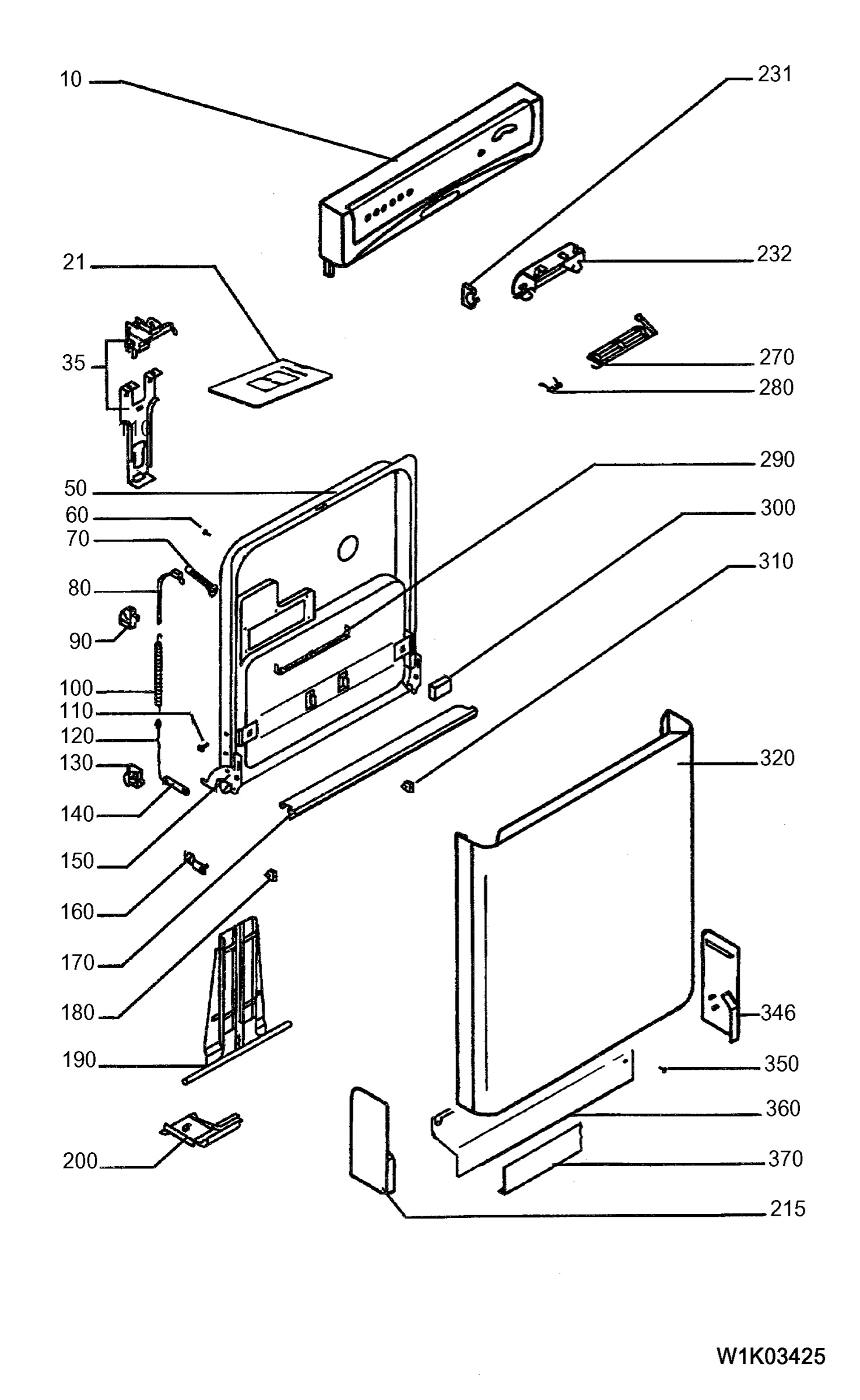 W10 Door,https://pub-ca728c82b01b4455aa73b951df5a365b.r2.dev/Electrolux/ Panel K