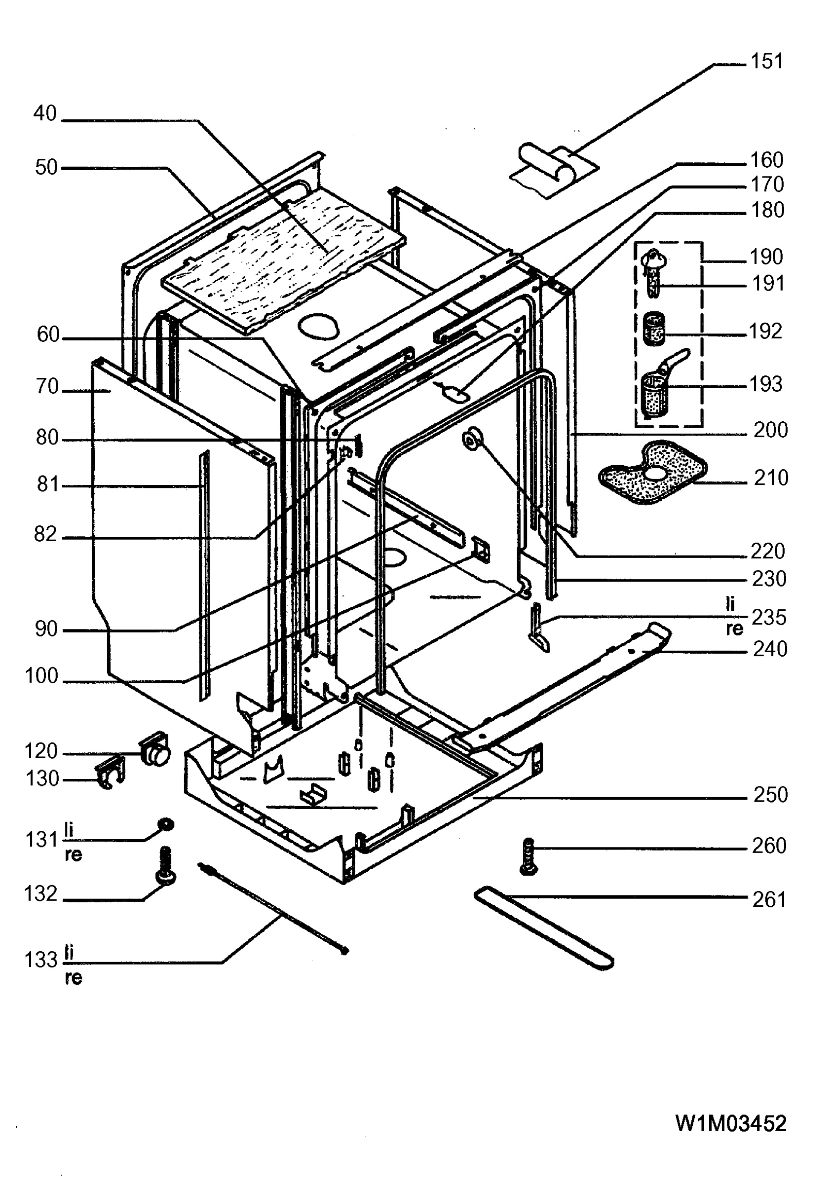 W10 Chassi,https://pub-ca728c82b01b4455aa73b951df5a365b.r2.dev/Electrolux/ strainer, top DGN M
