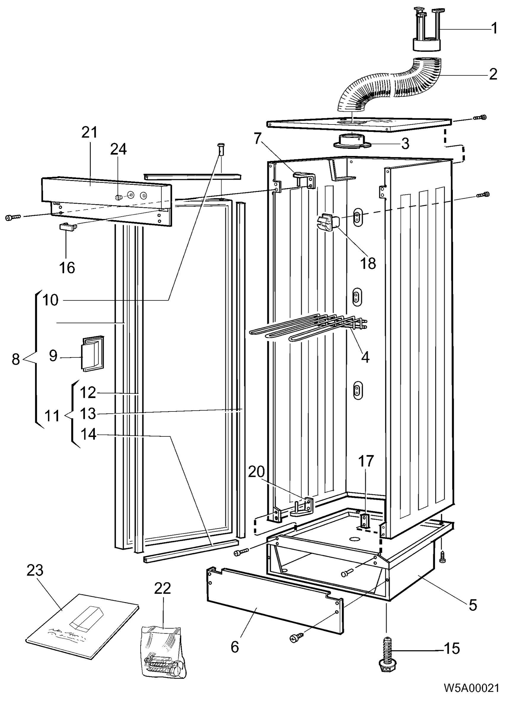 W50 Housing,https://pub-ca728c82b01b4455aa73b951df5a365b.r2.dev/Electrolux/ user manual