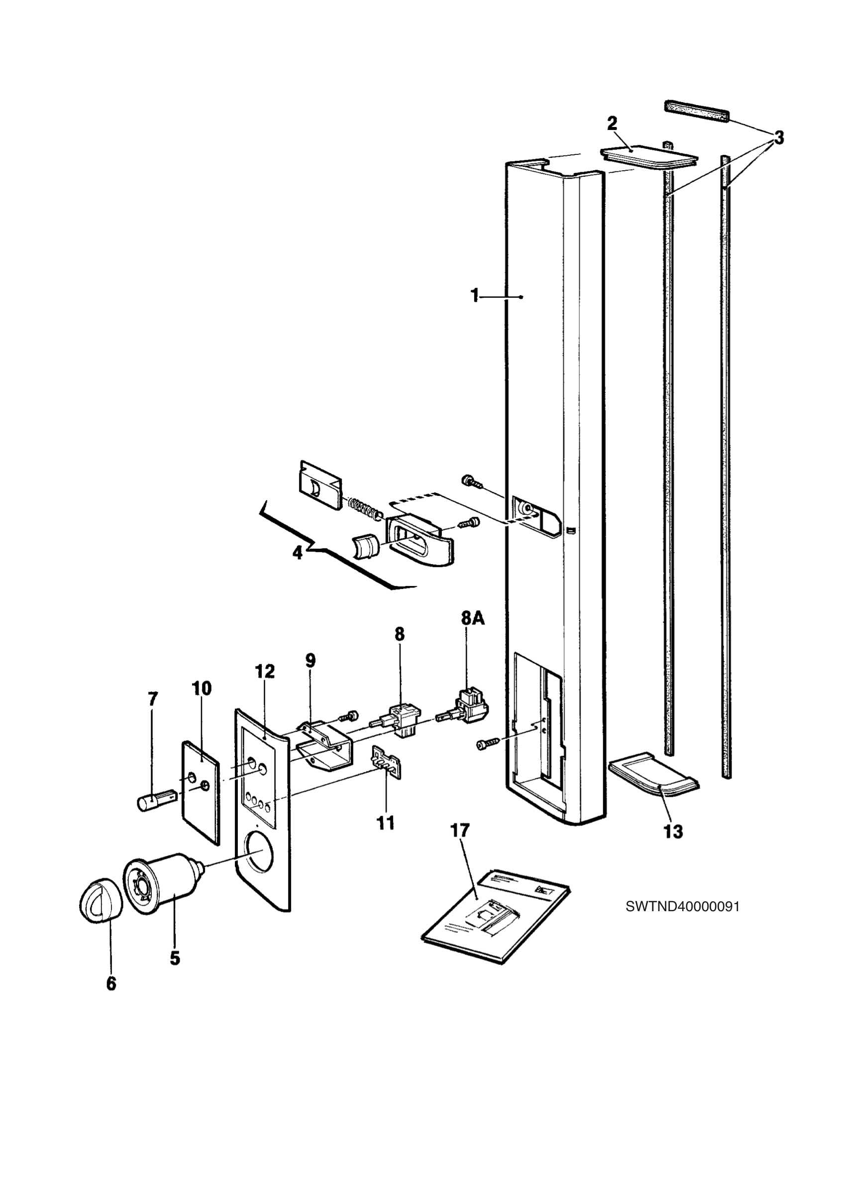 W40 Panel,https://pub-ca728c82b01b4455aa73b951df5a365b.r2.dev/Electrolux/ AEG-door DGN, TN D