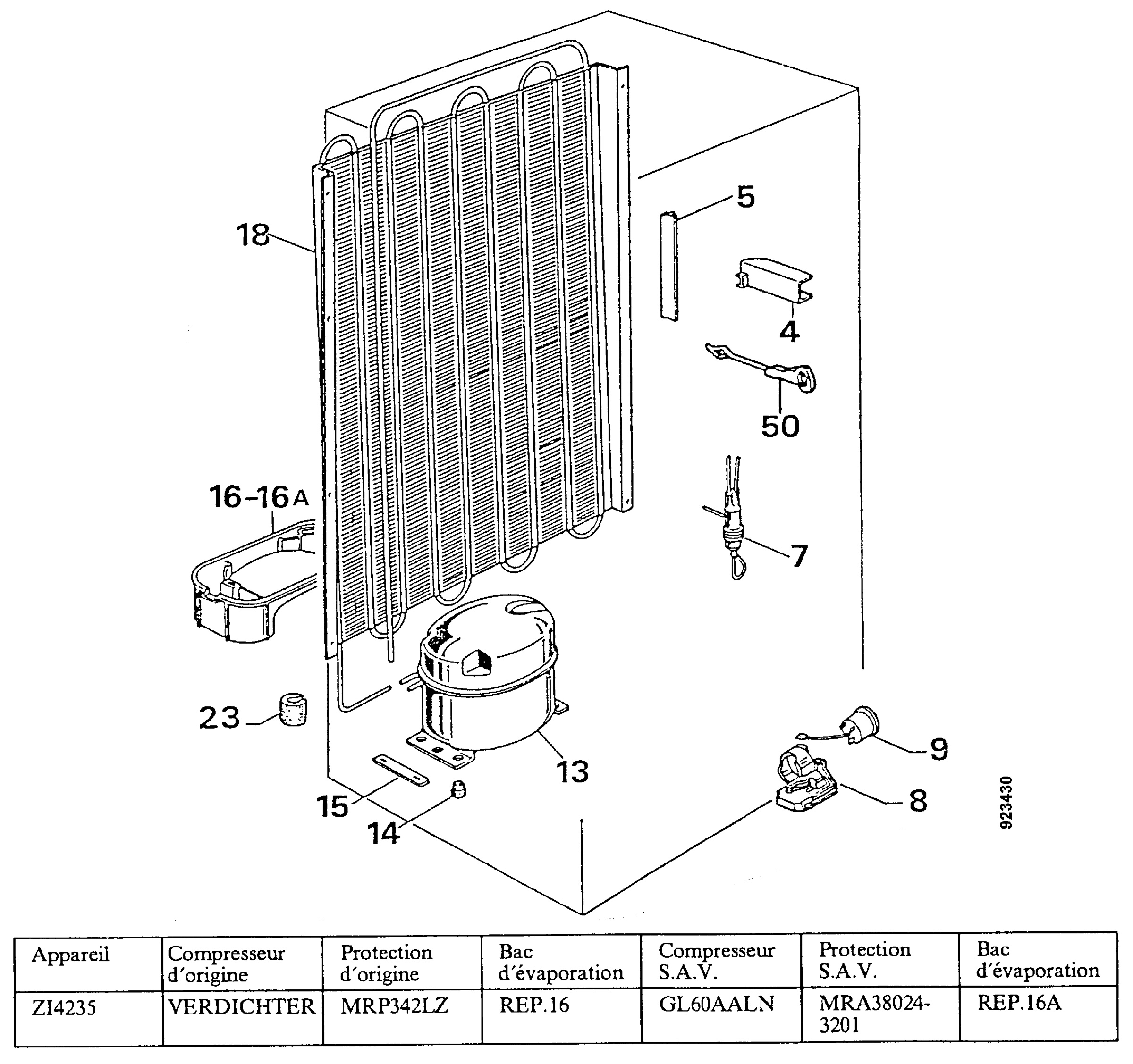 Cooling system 017