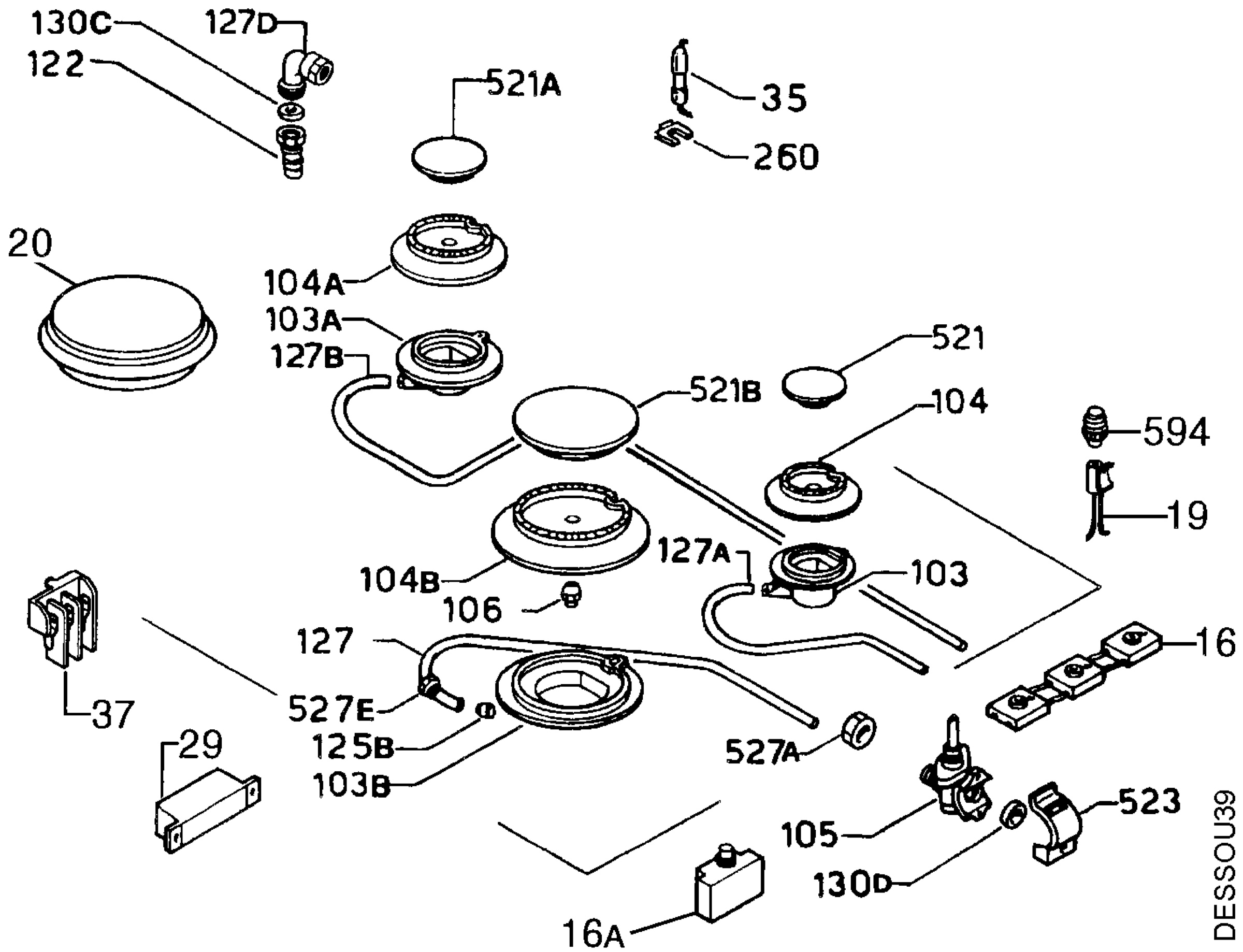Bottom and functional parts