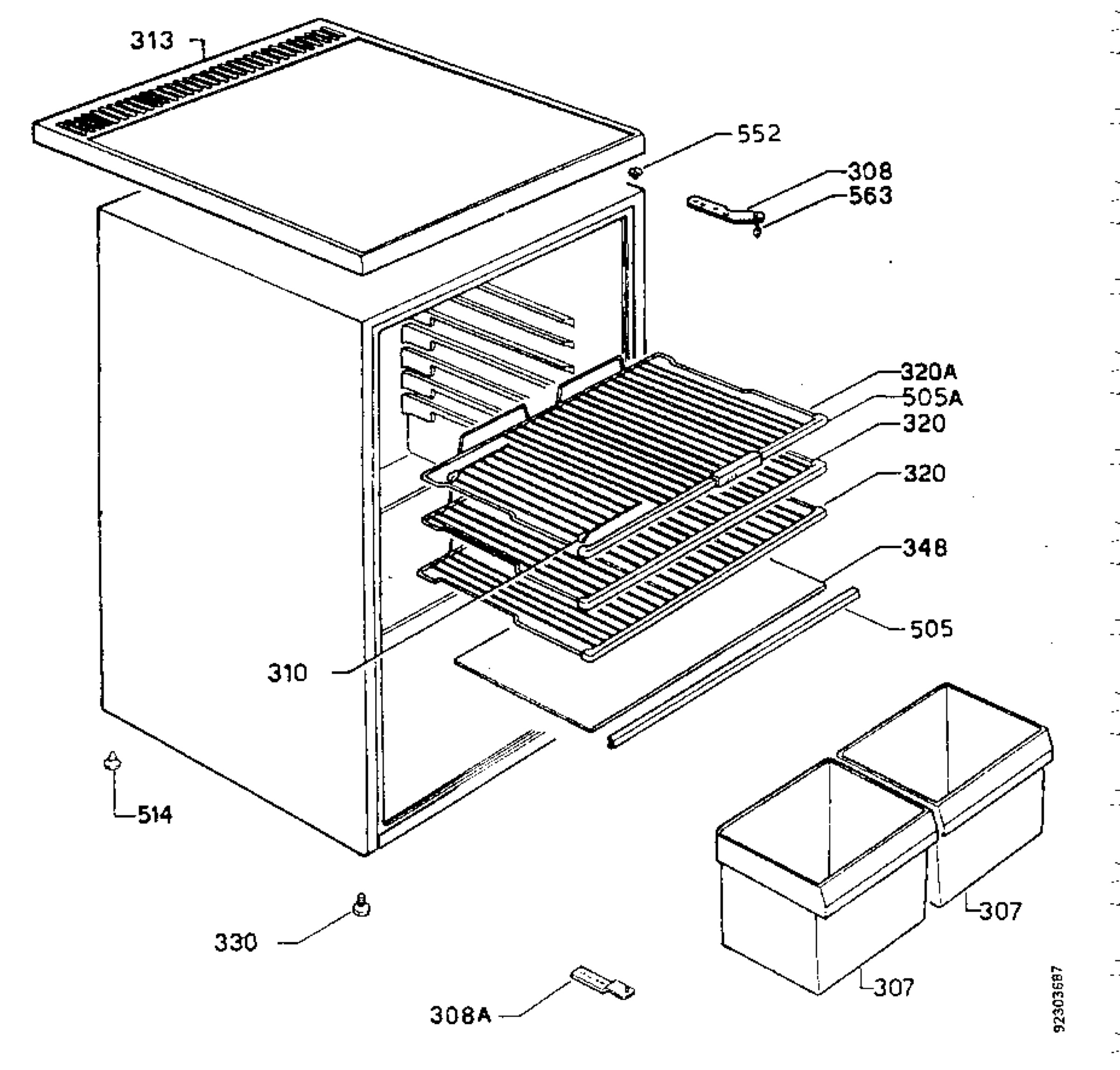 Cabinet + furniture (extra)