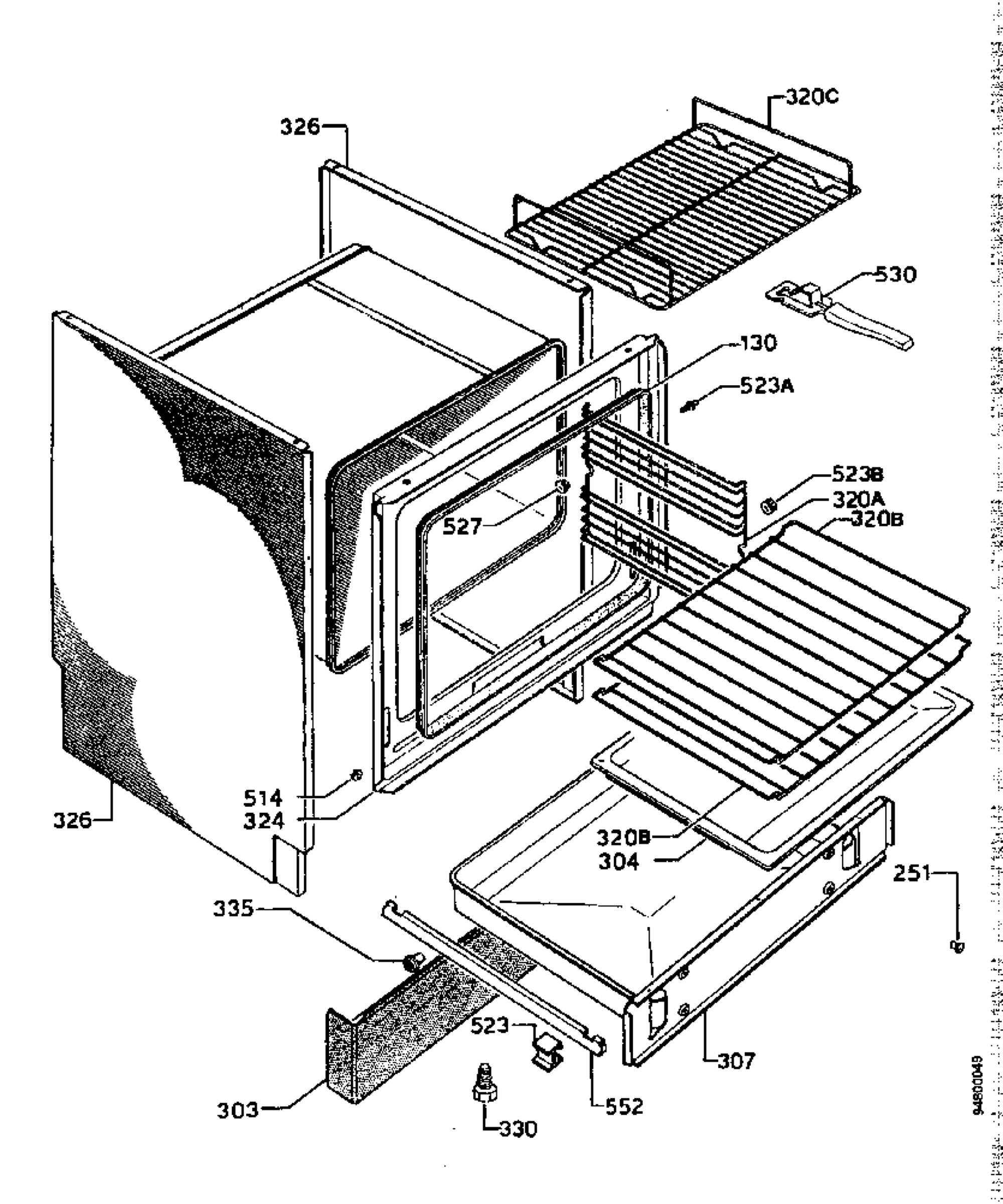 Oven body