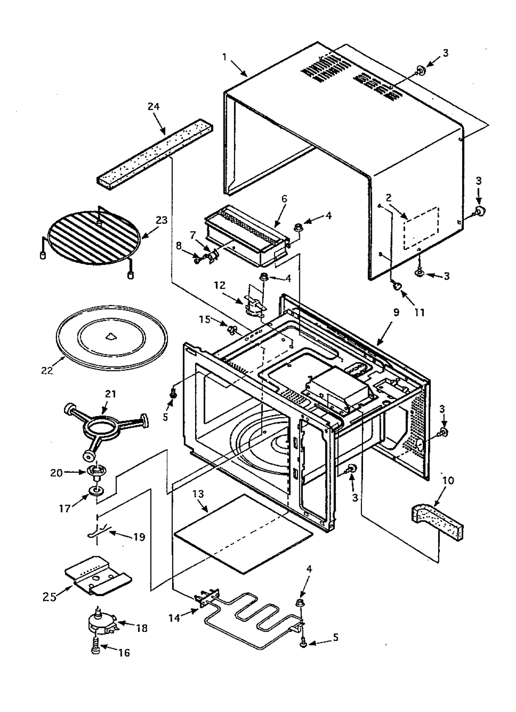 Oven body