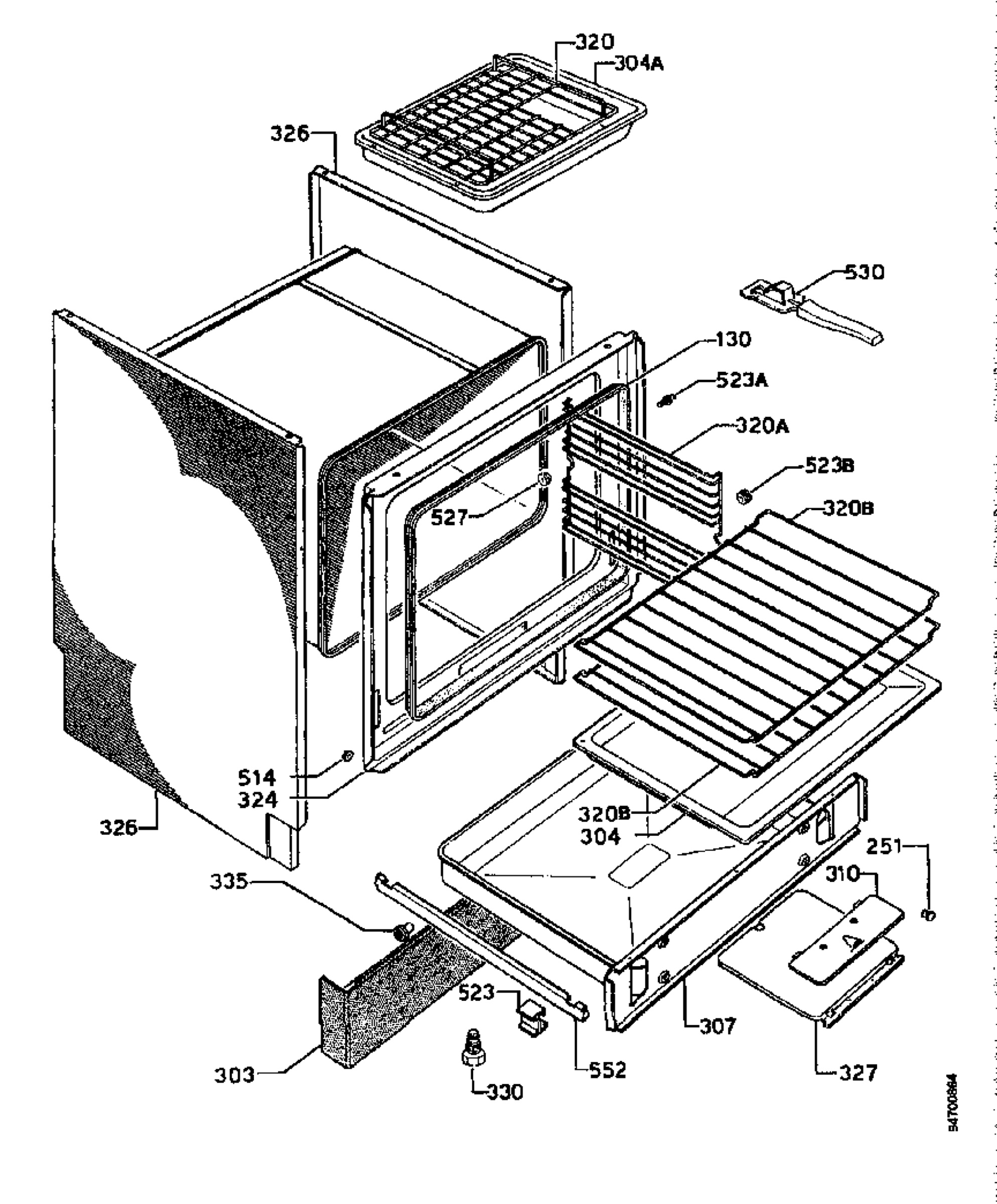Oven body
