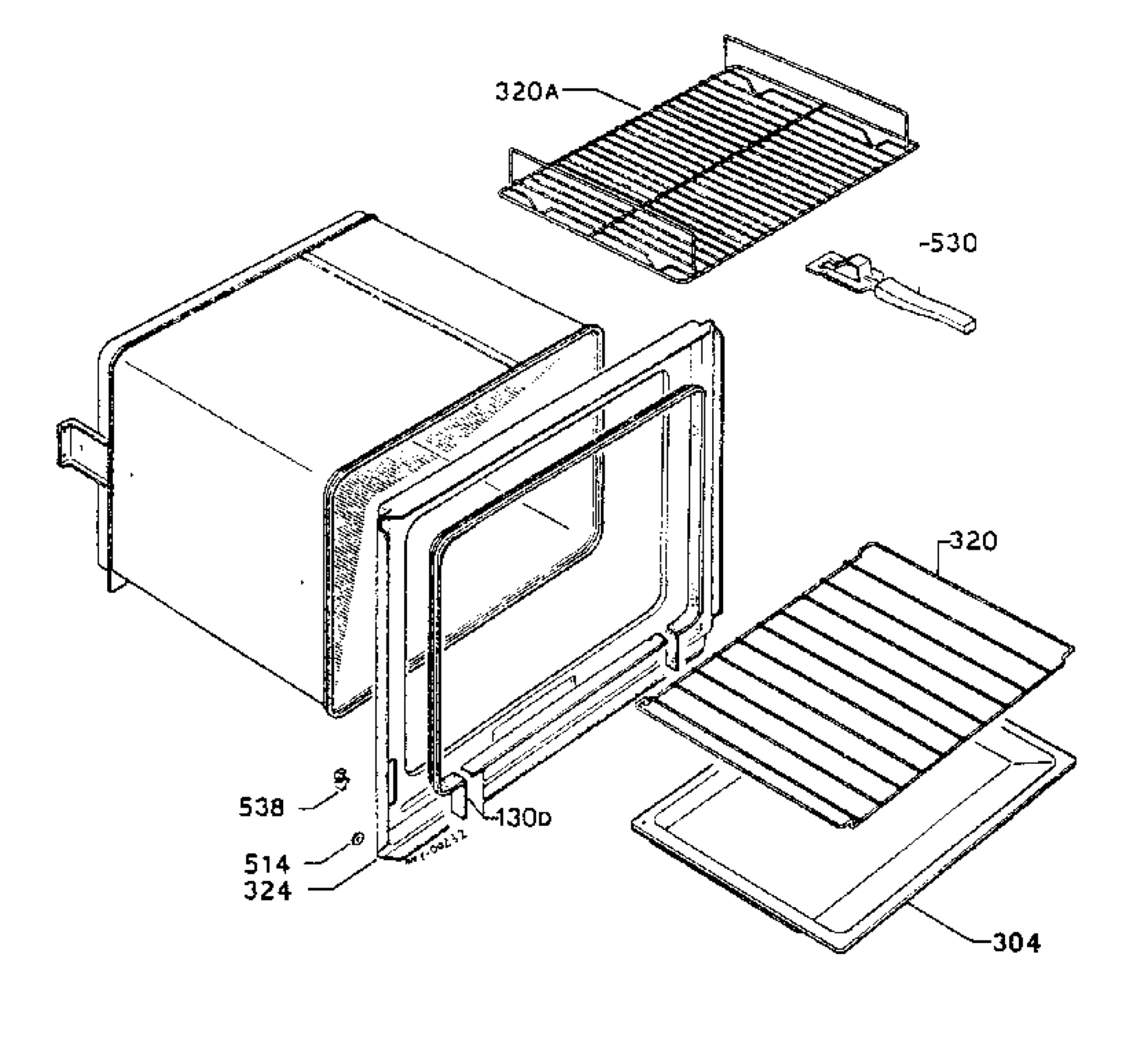 Oven body