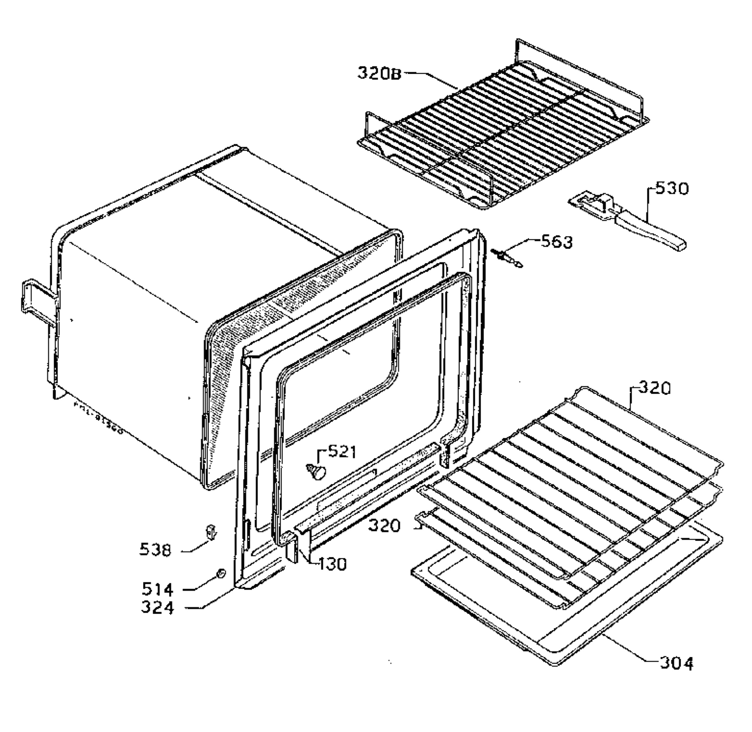 Oven body