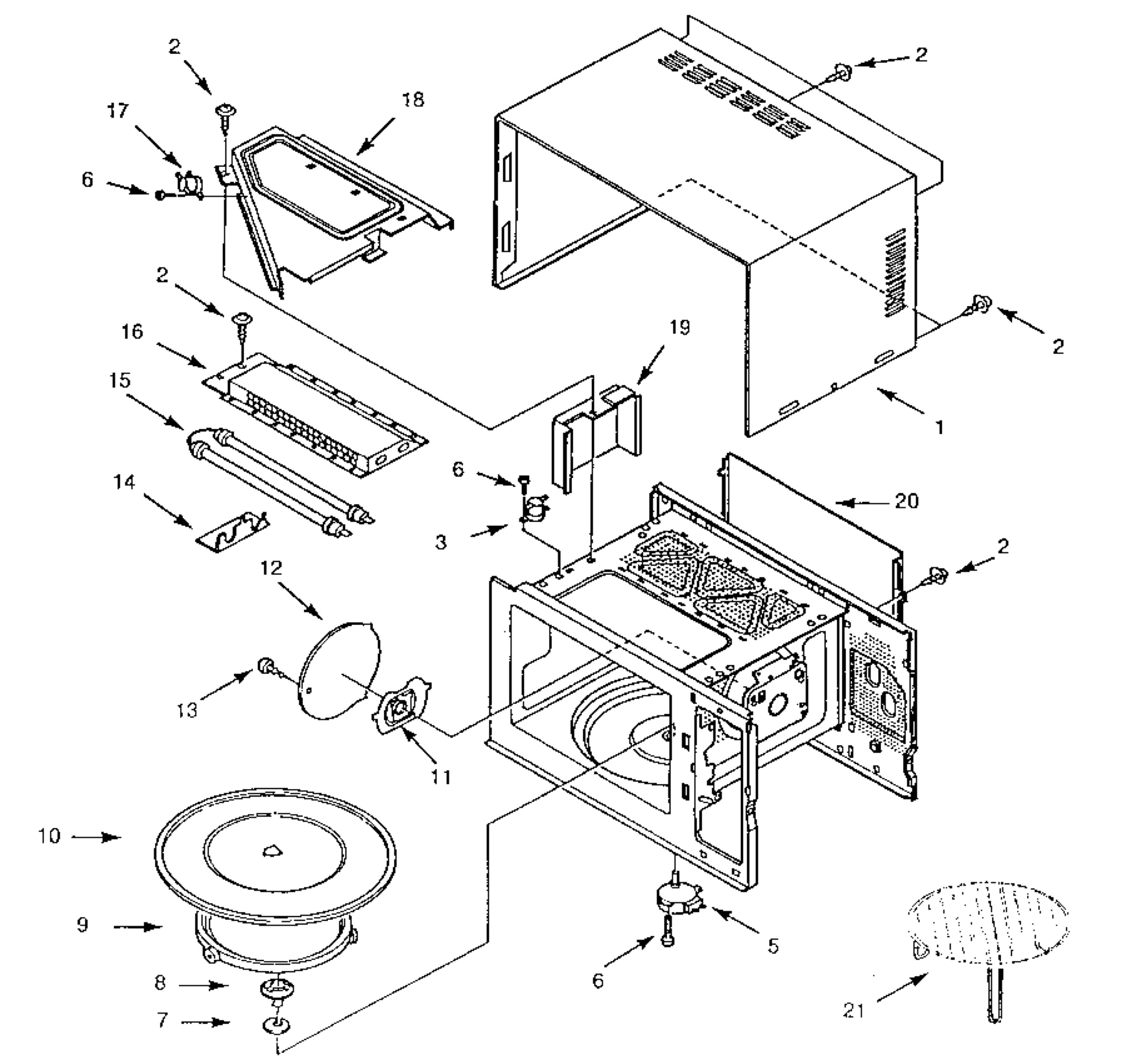 Oven body