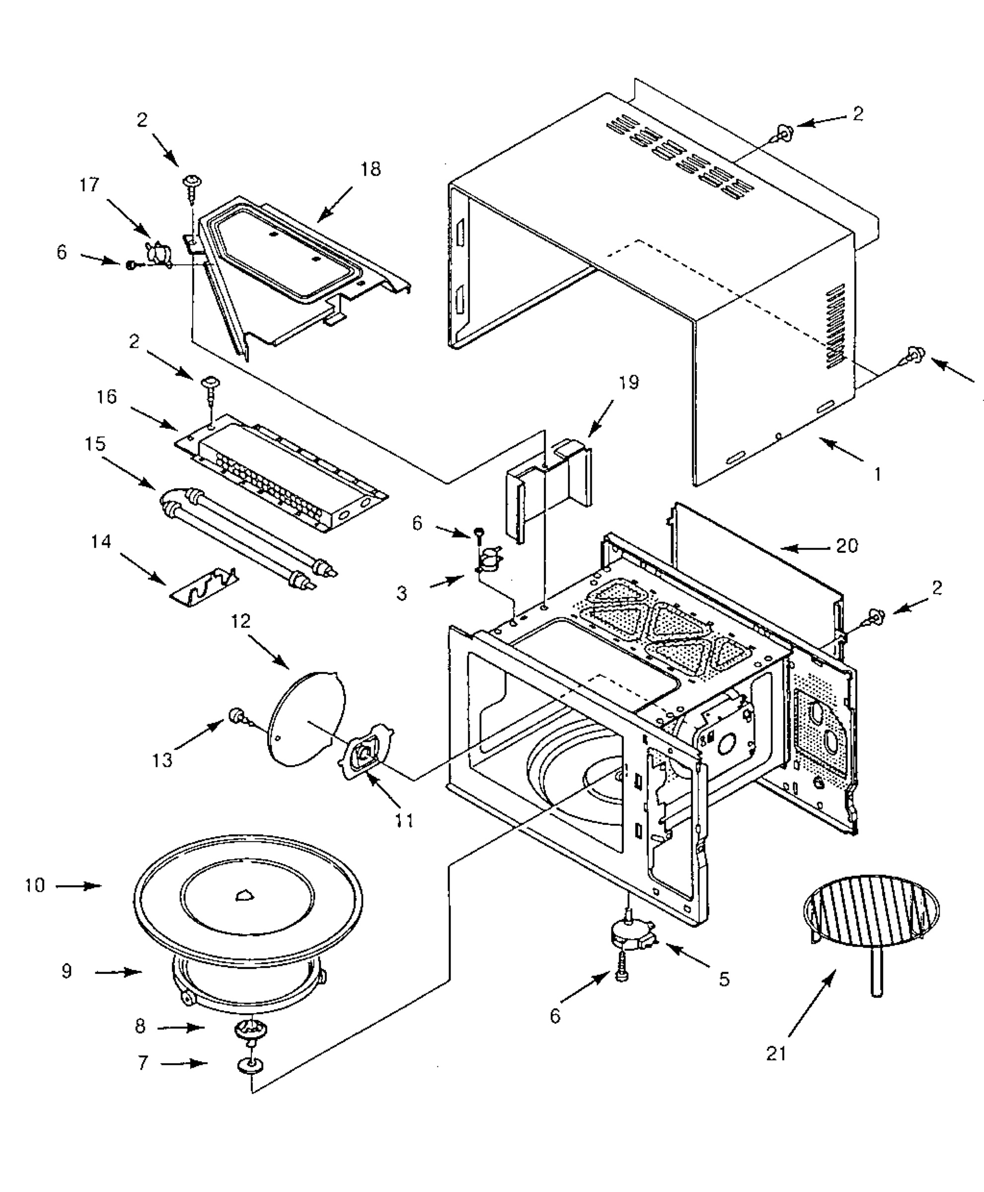 Oven body