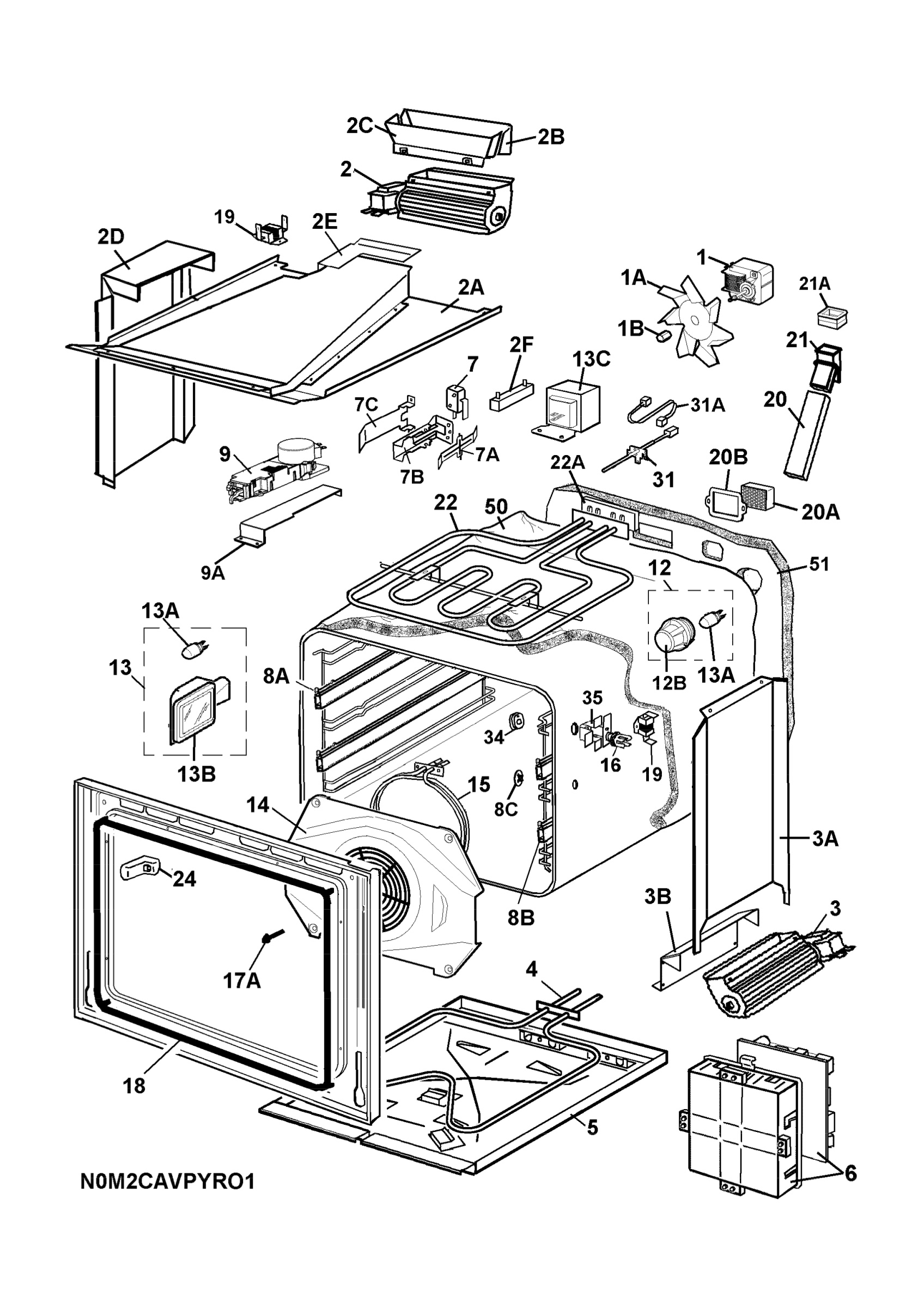 H10 Main Oven Cavity (large)