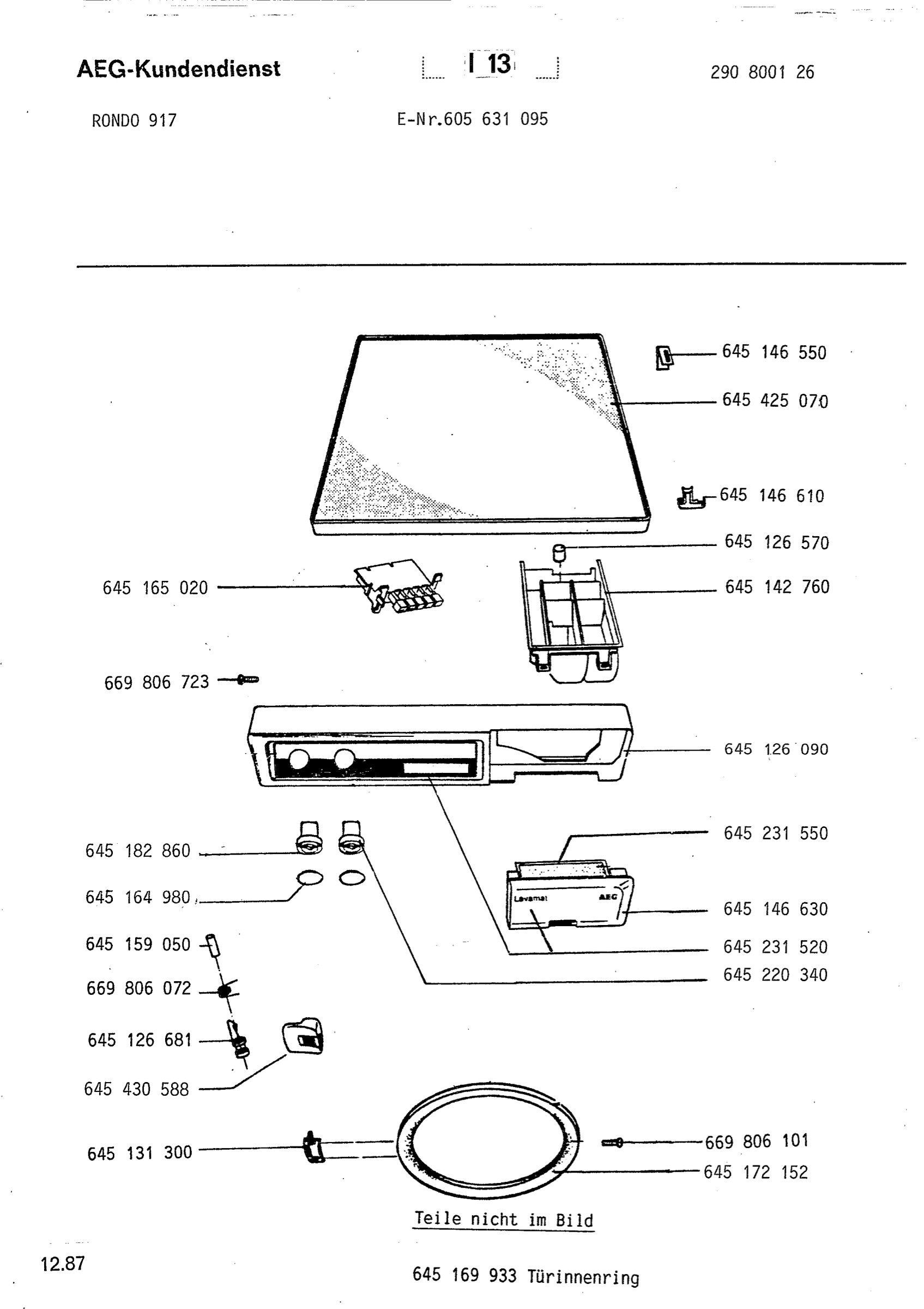 Command panel 037