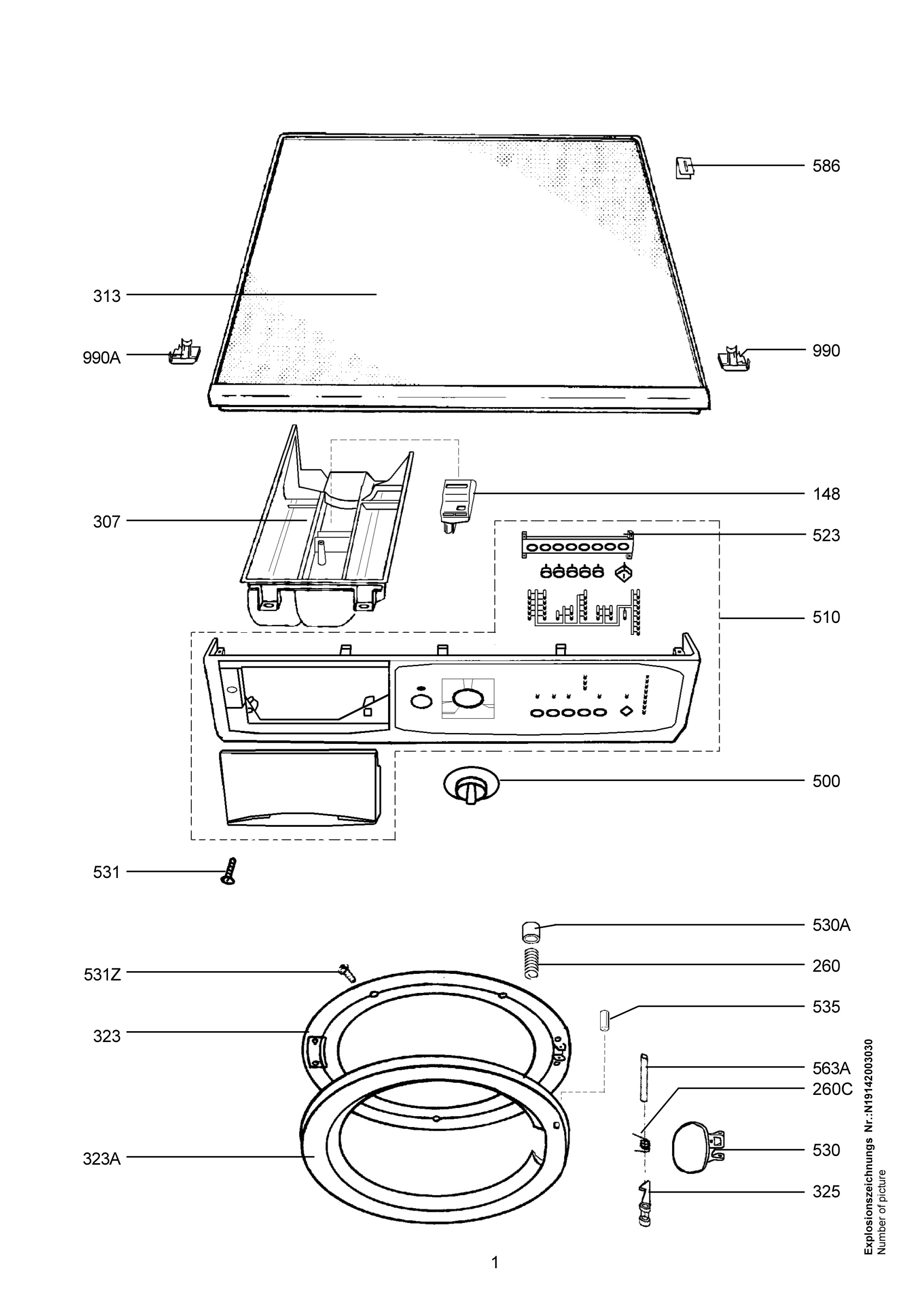 Command panel 037
