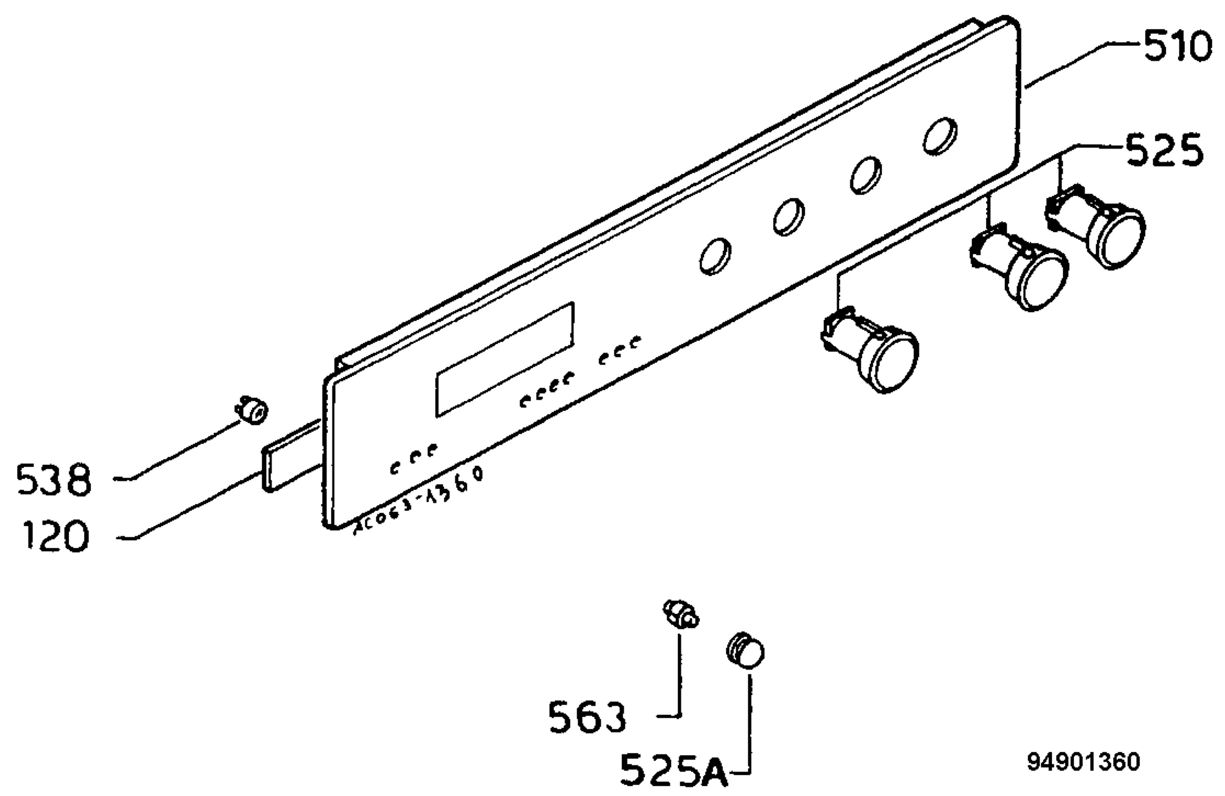 Command panel 037