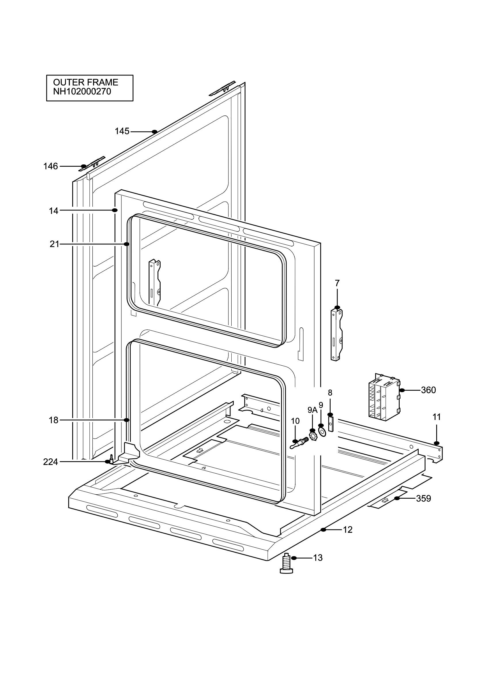 H10 Outer Frame
