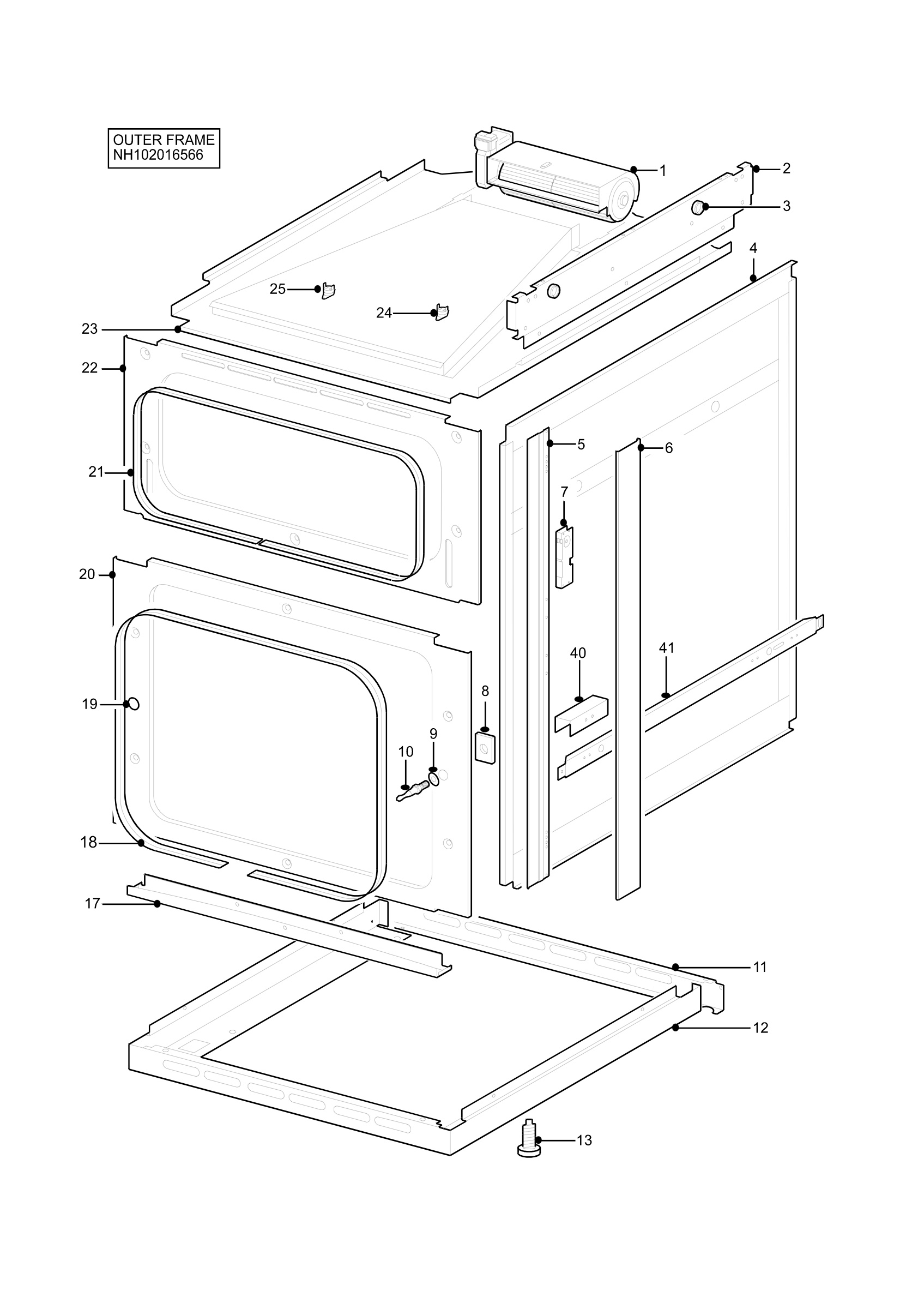 H10 Outer Frame