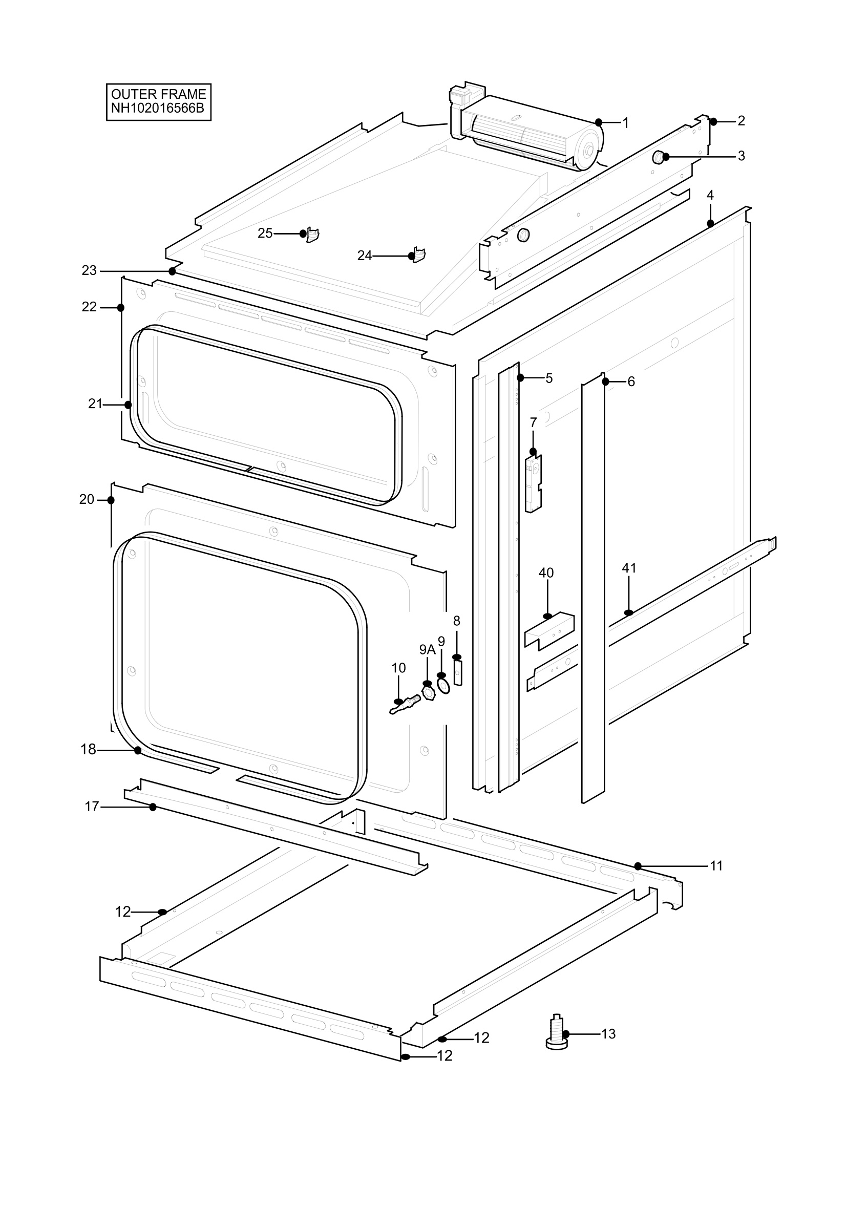 H10 Outer Frame