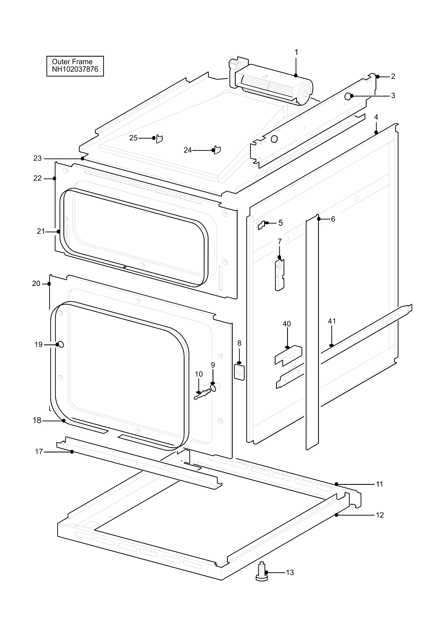 H10 Outer Frame