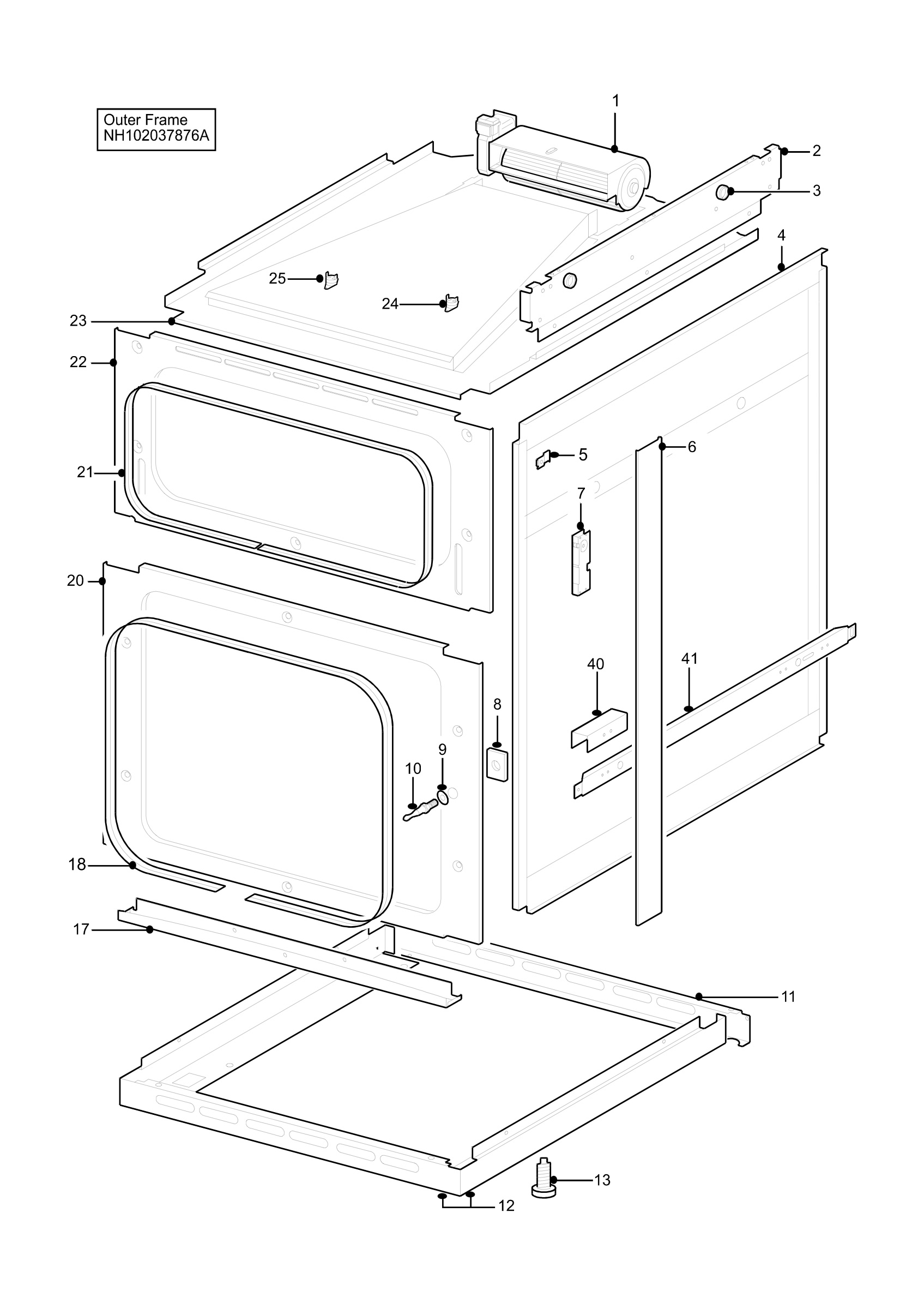 H10 Outer Frame