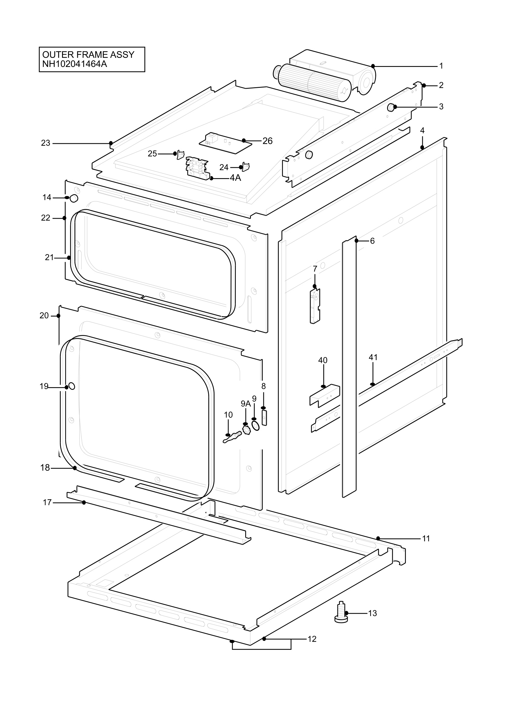 H10 Outer Frame