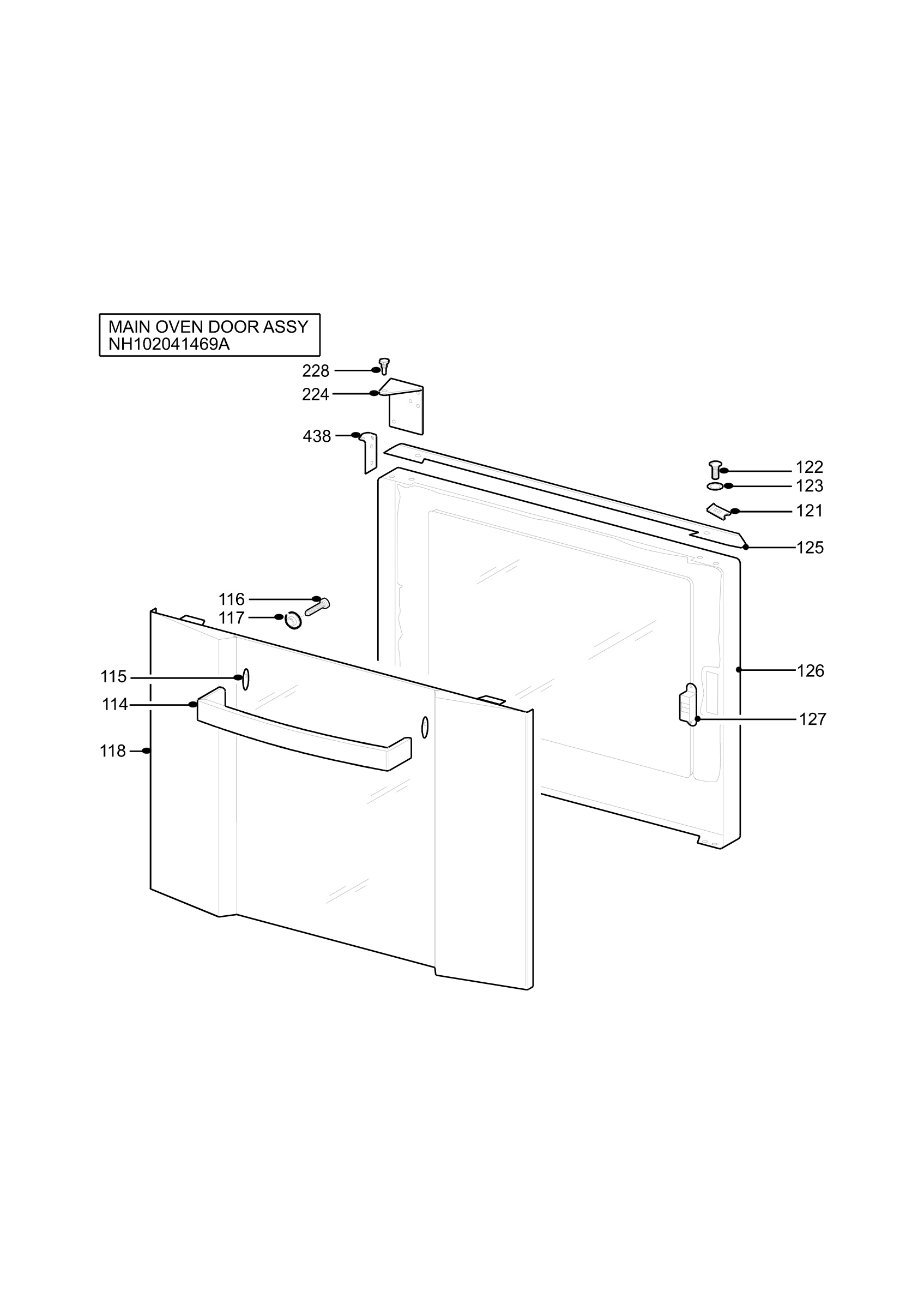 H10 Main Oven Door (large)