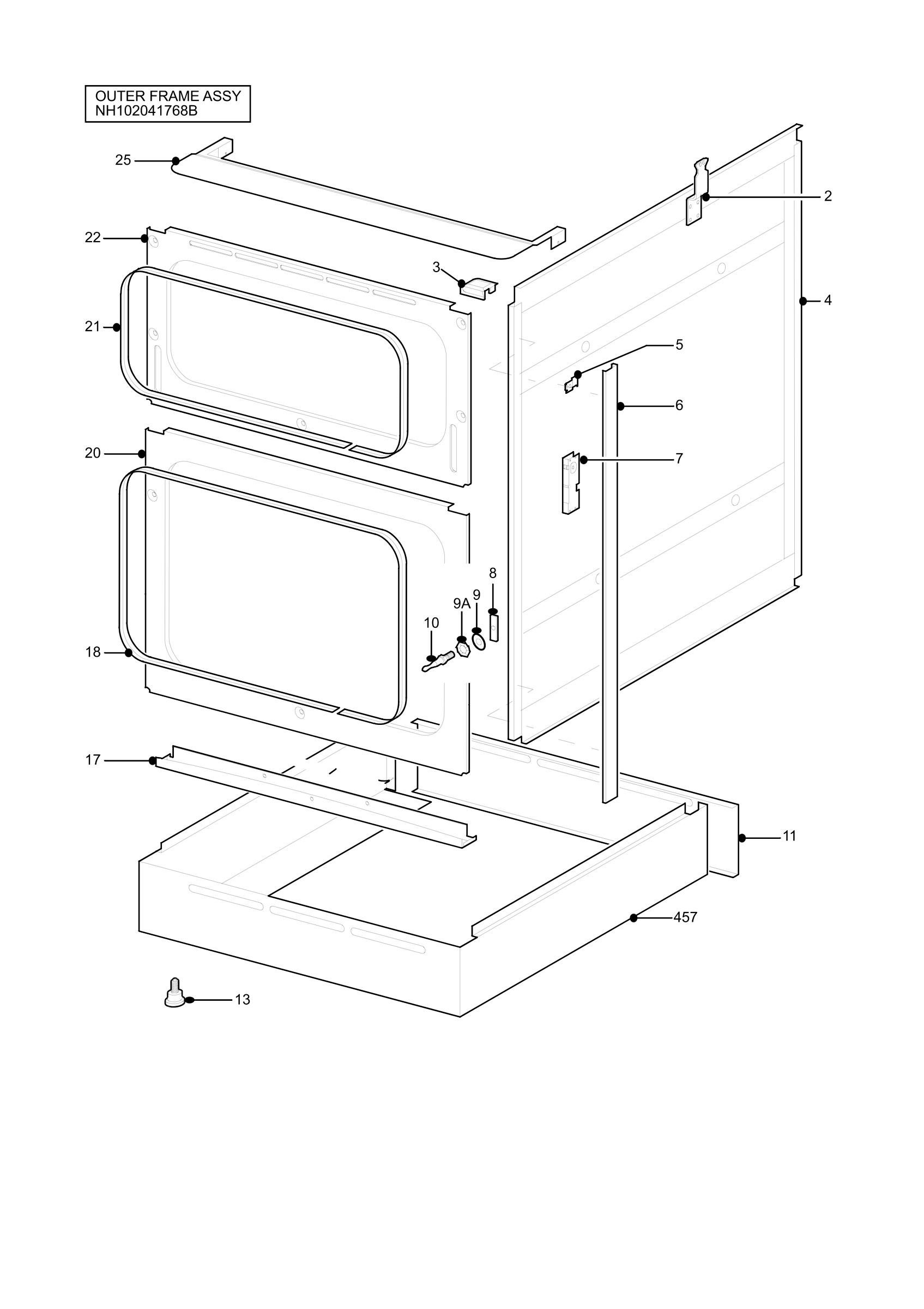 H10 Outer Frame