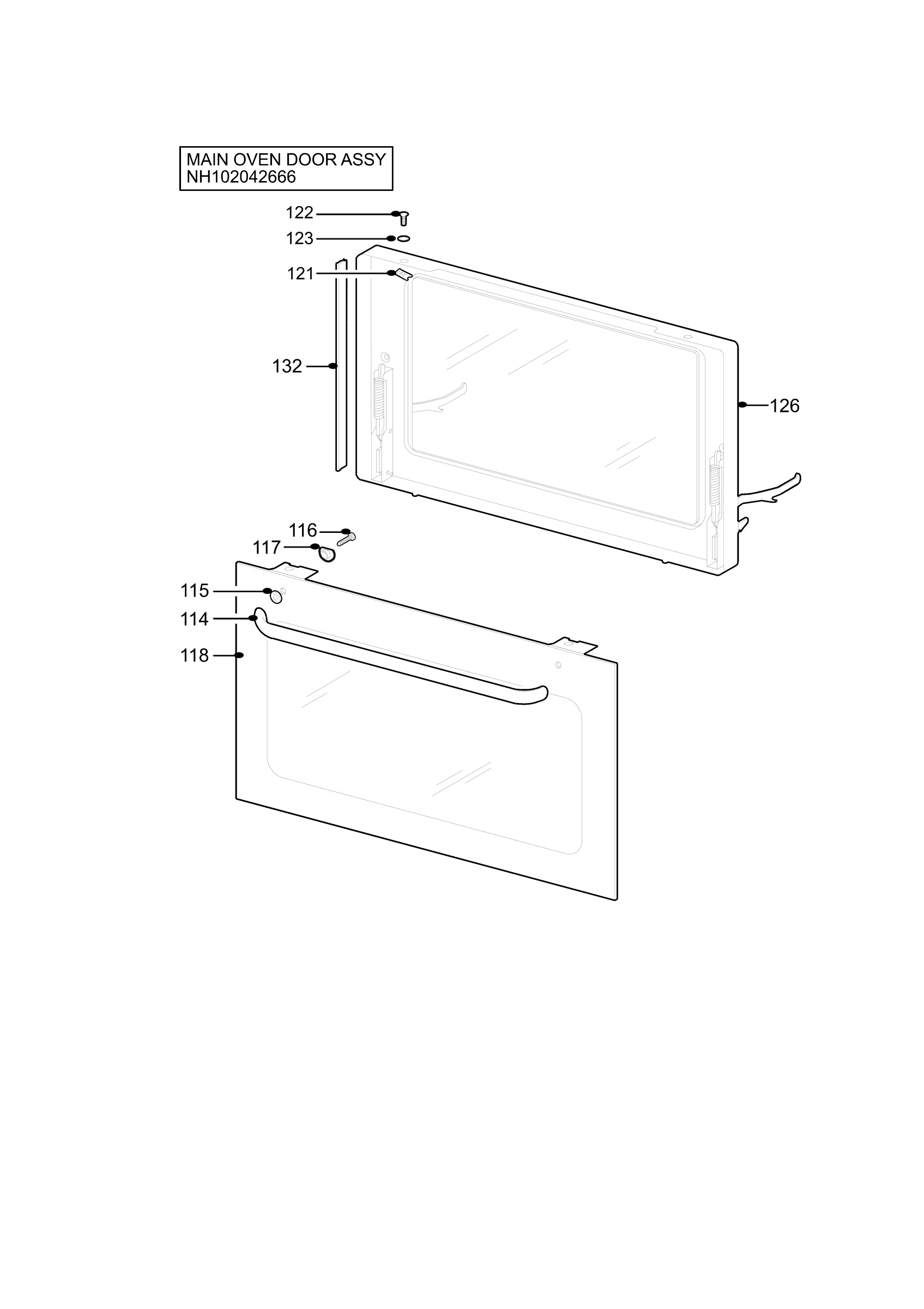 H10 Main Oven Door (large)