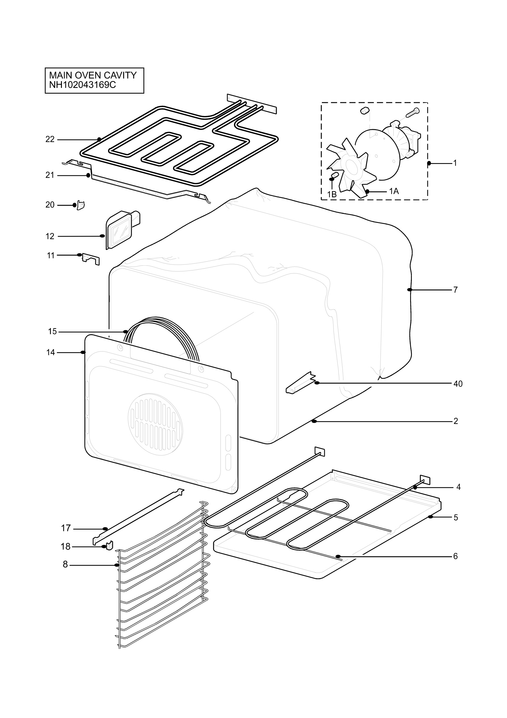 H10 Main Oven Cavity (large)