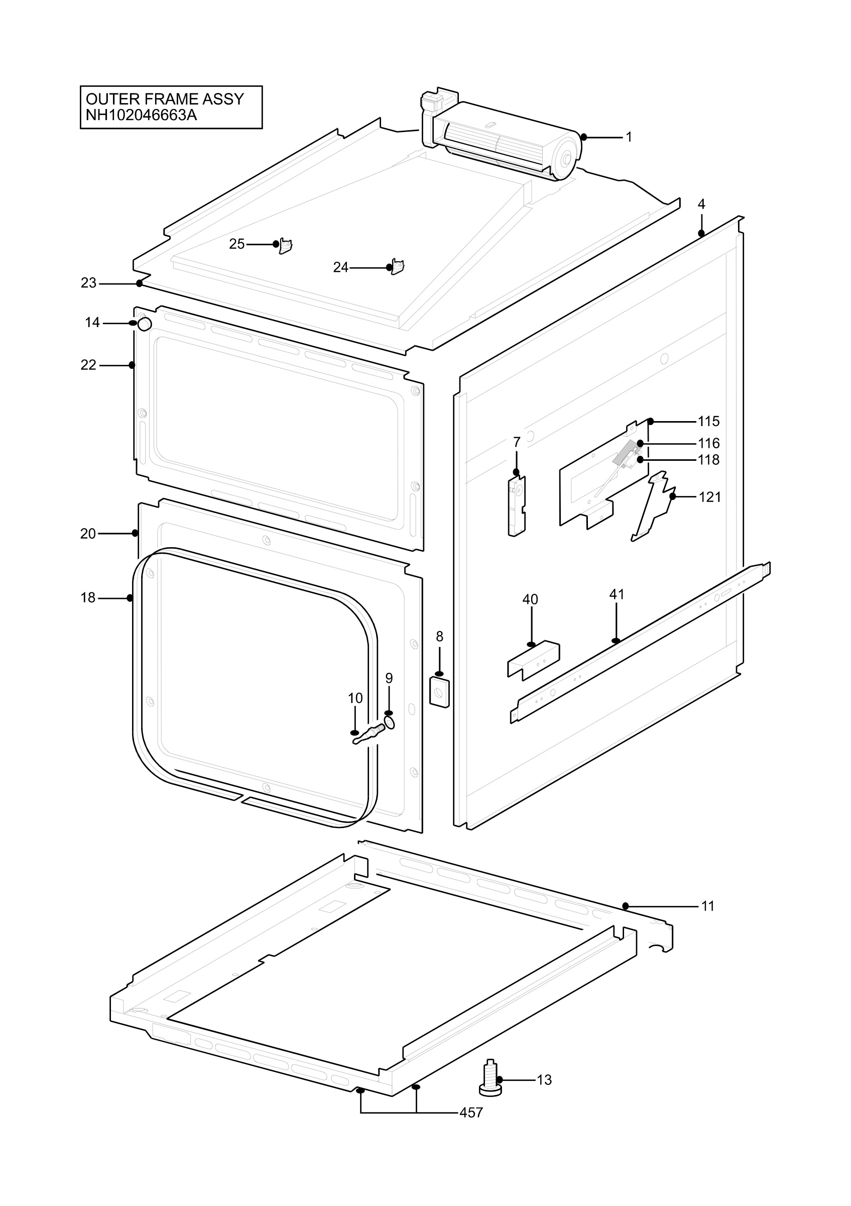 H10 Outer Frame
