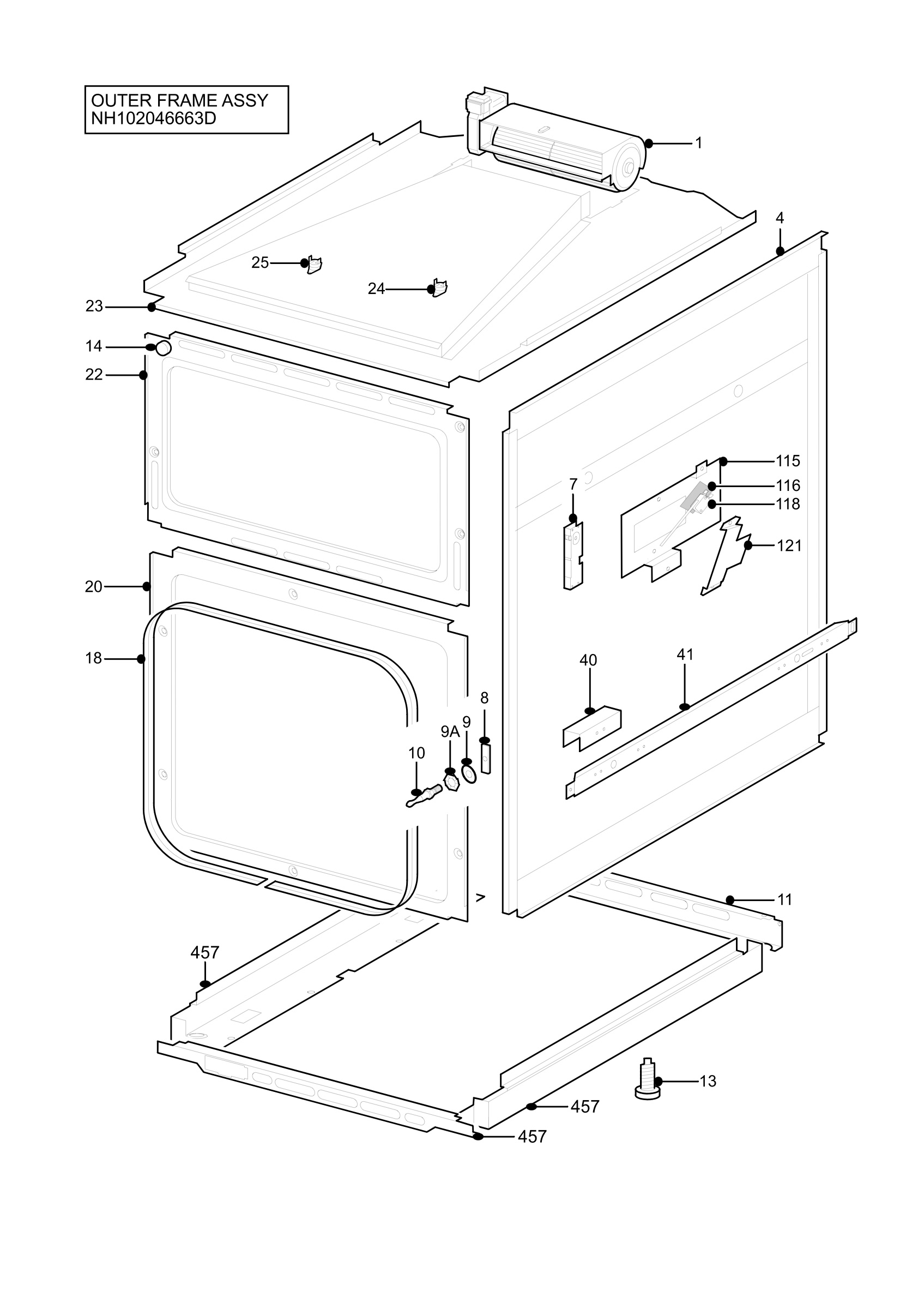 H10 Outer Frame