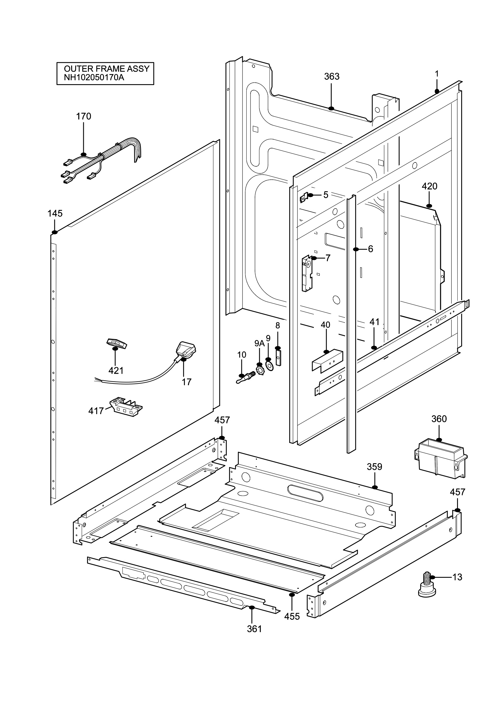 H10 Outer Frame