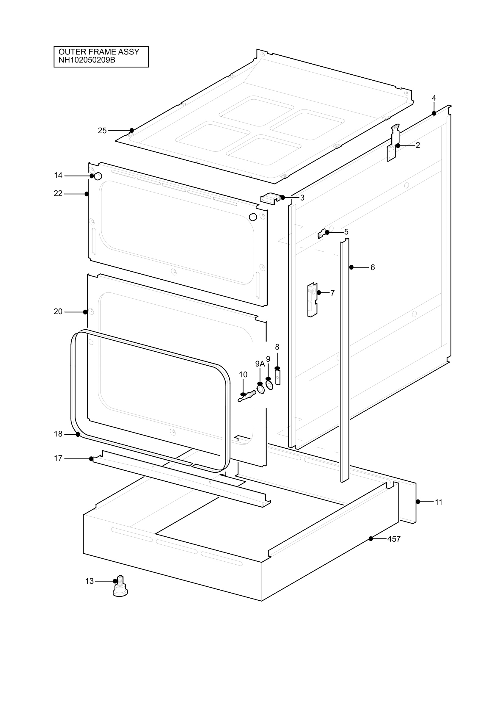 H10 Outer Frame