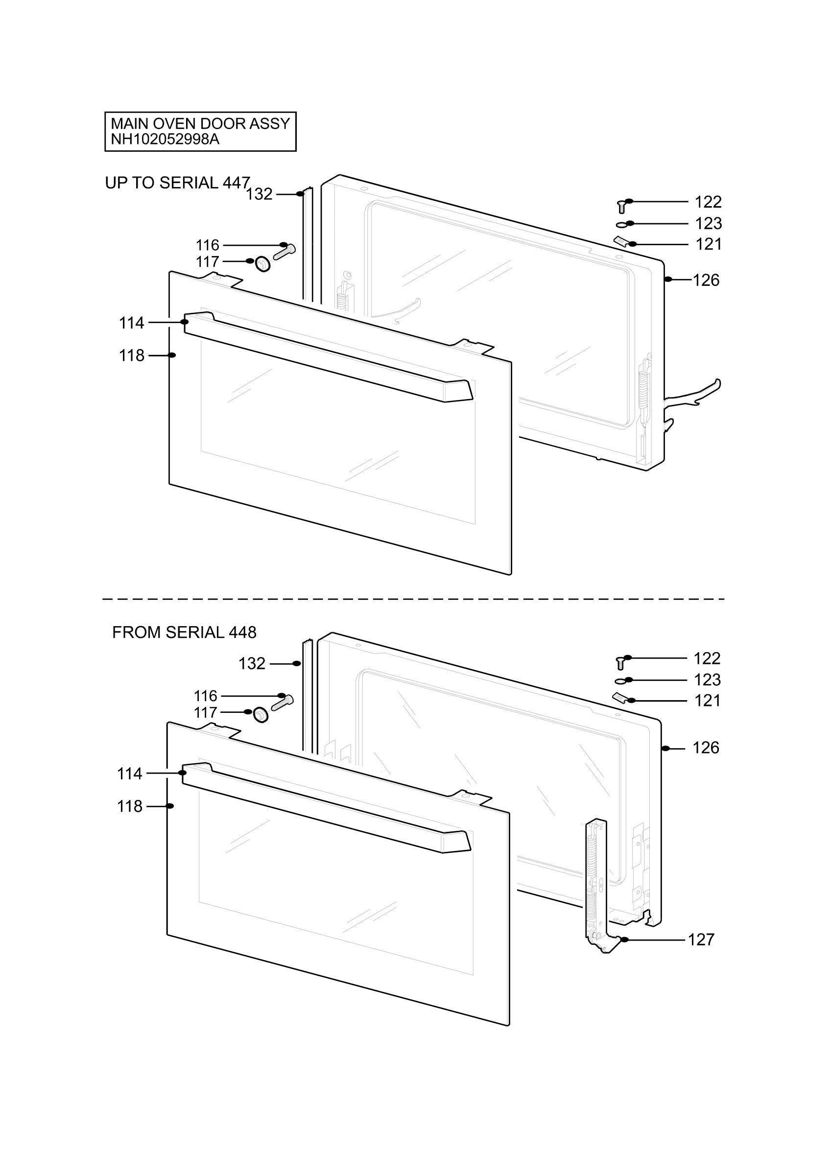 H10 Main Oven Door (large)