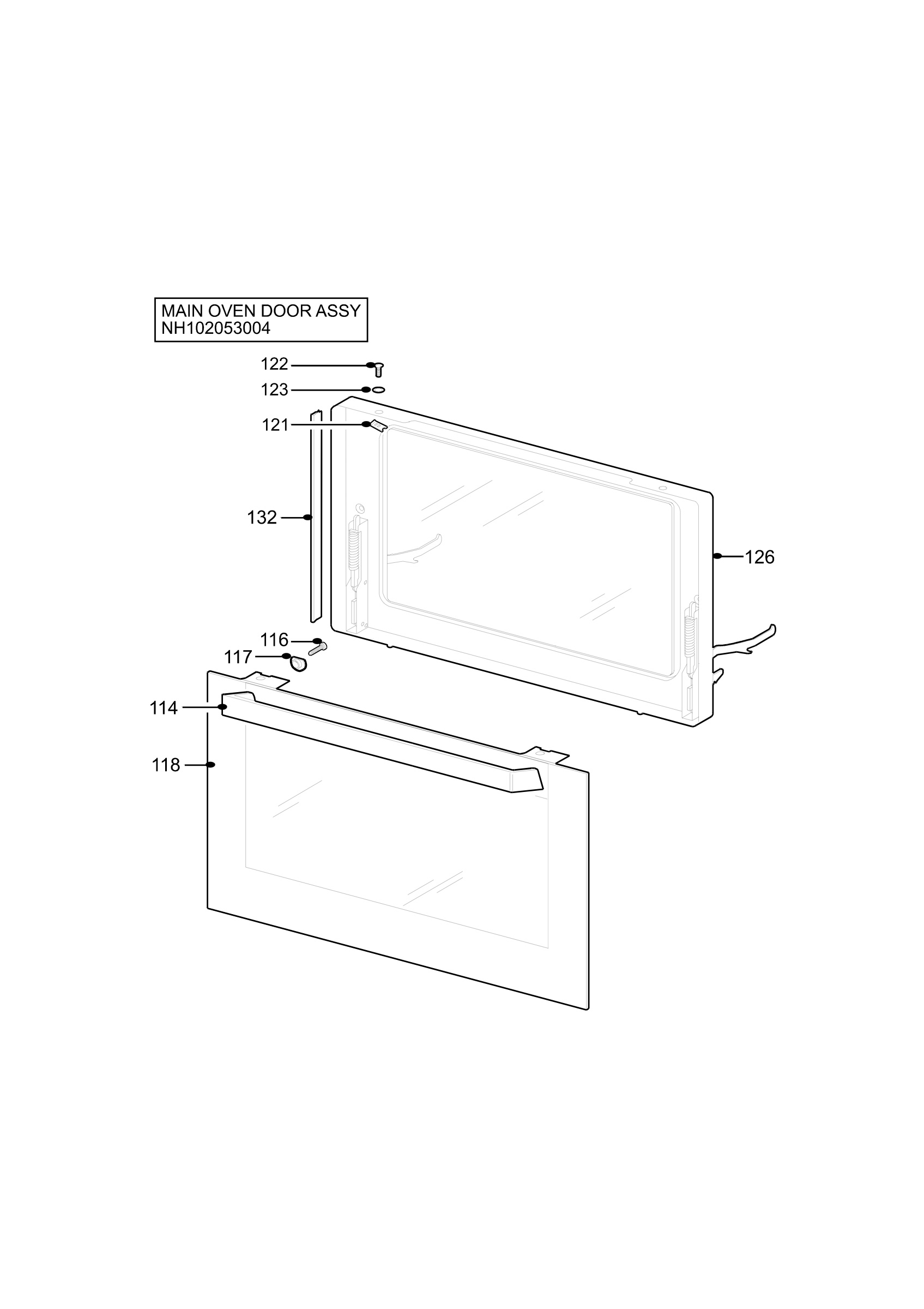 H10 Main Oven Door (large)